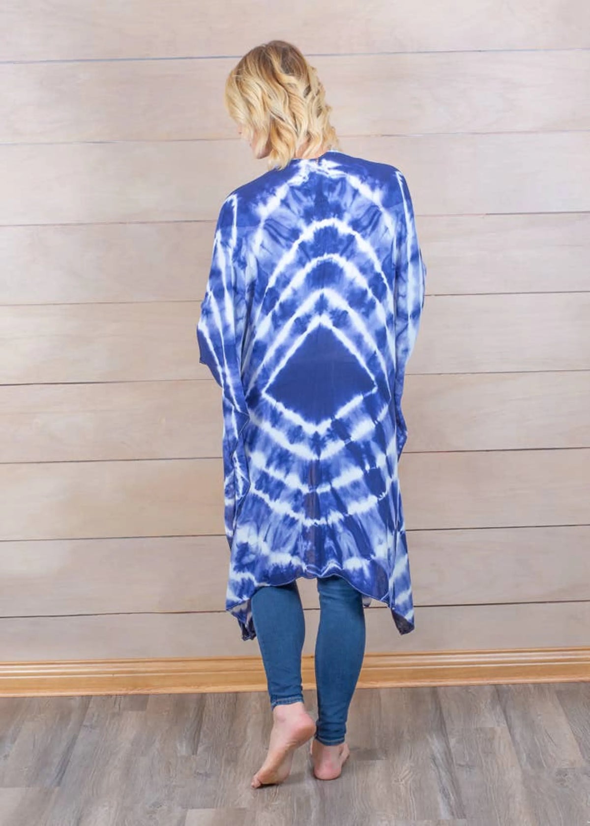 Flowing Tie-Dyed Kmono