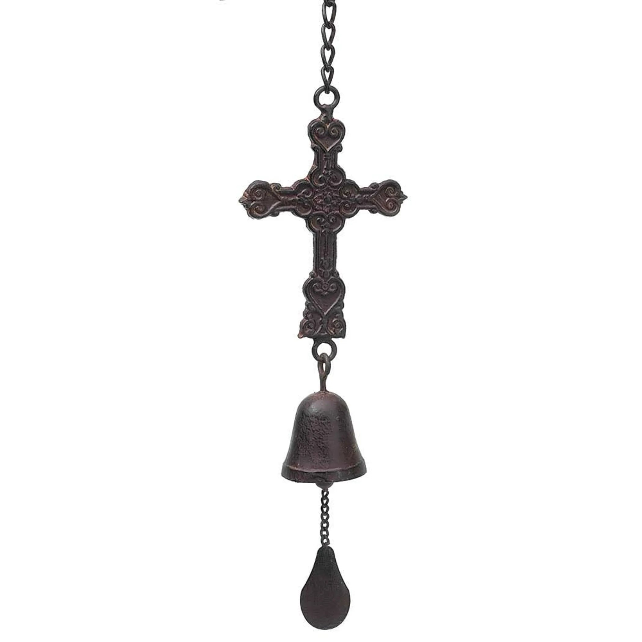 Wind Chime Cross Bell