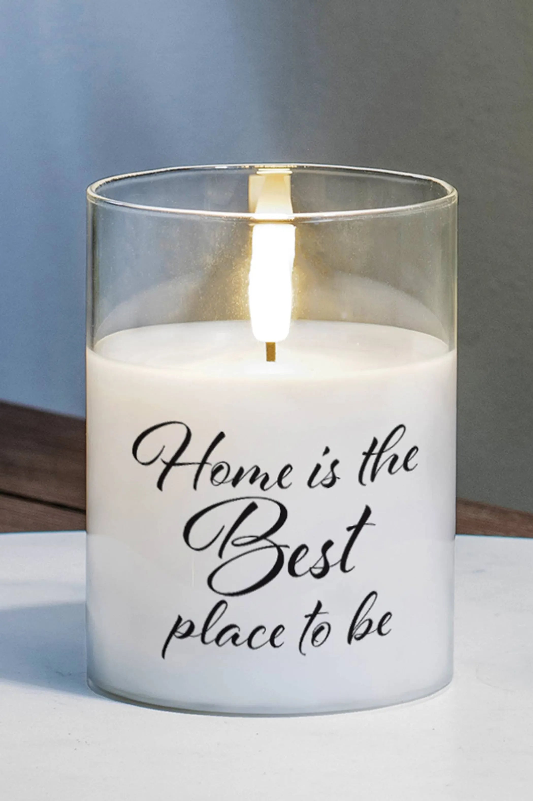 Led Candle Home Is The Best Place