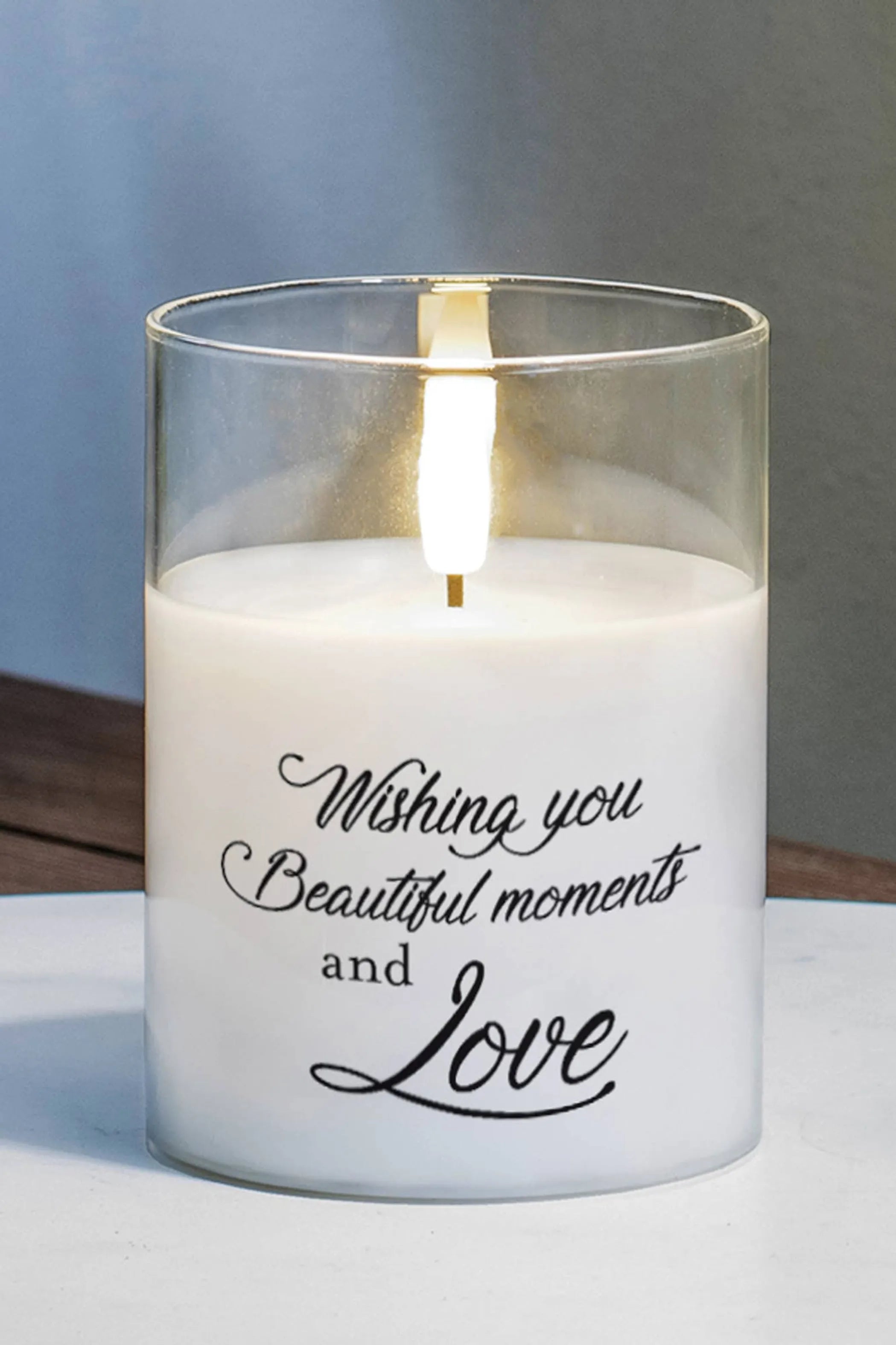 Led Candle Wishing Beautiful Moments
