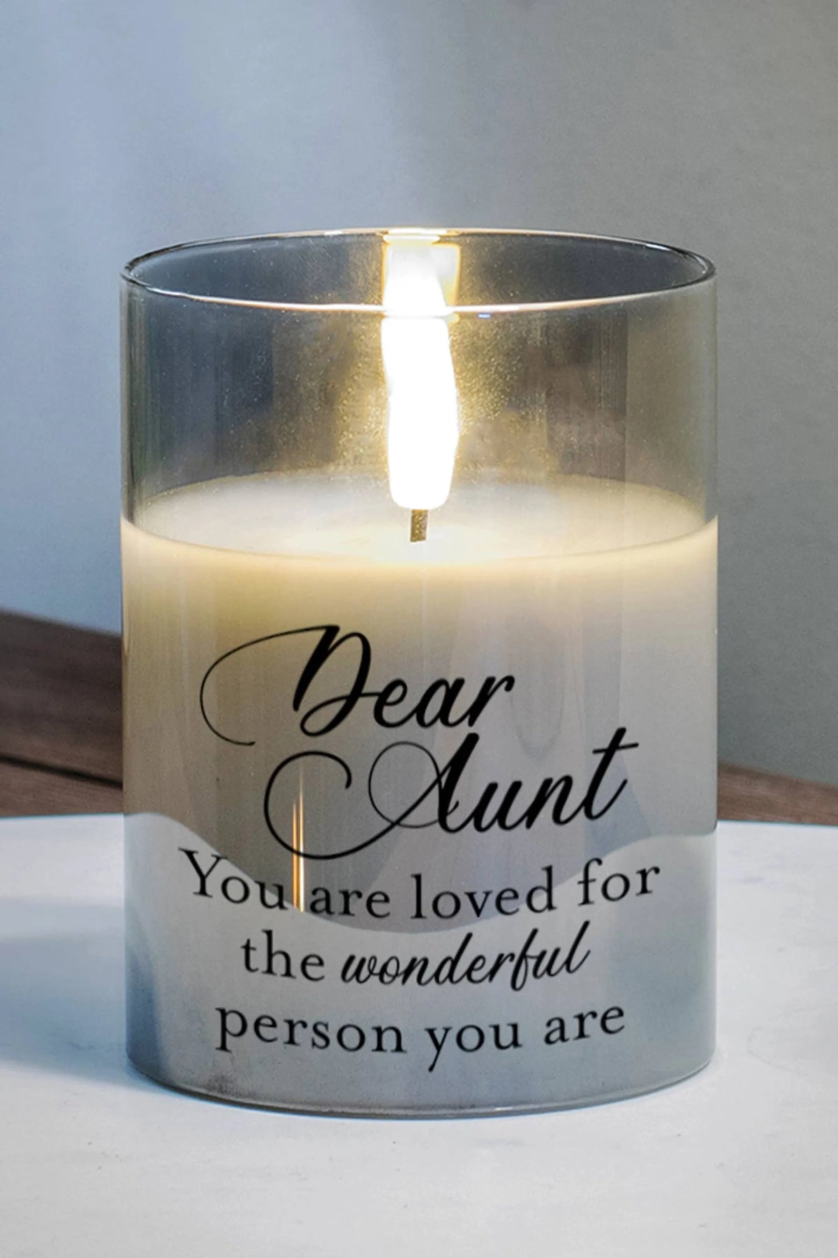 Led Candle Dear Aunt, You Are Loved
