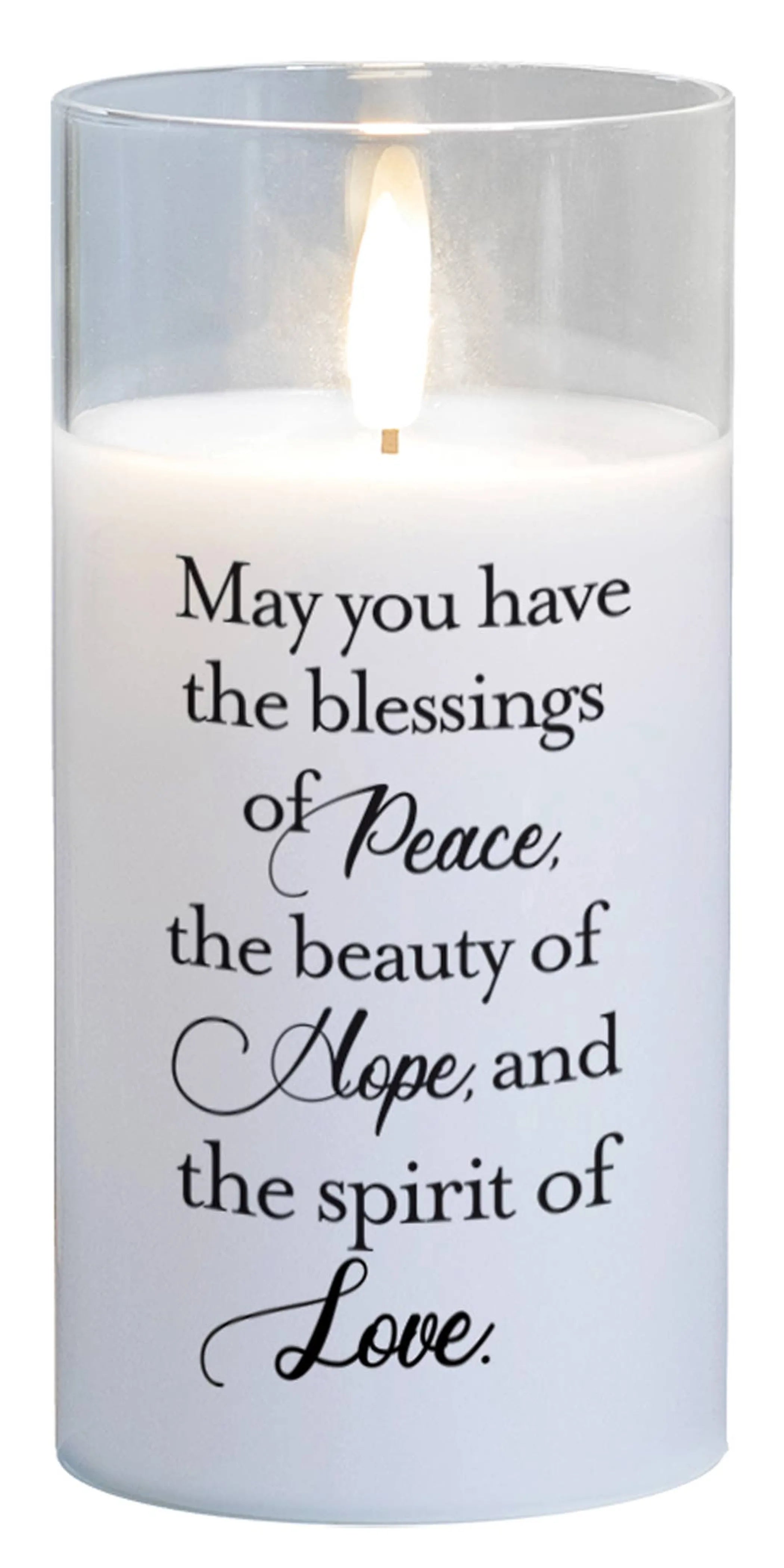 Led Candle May You Have Blessings