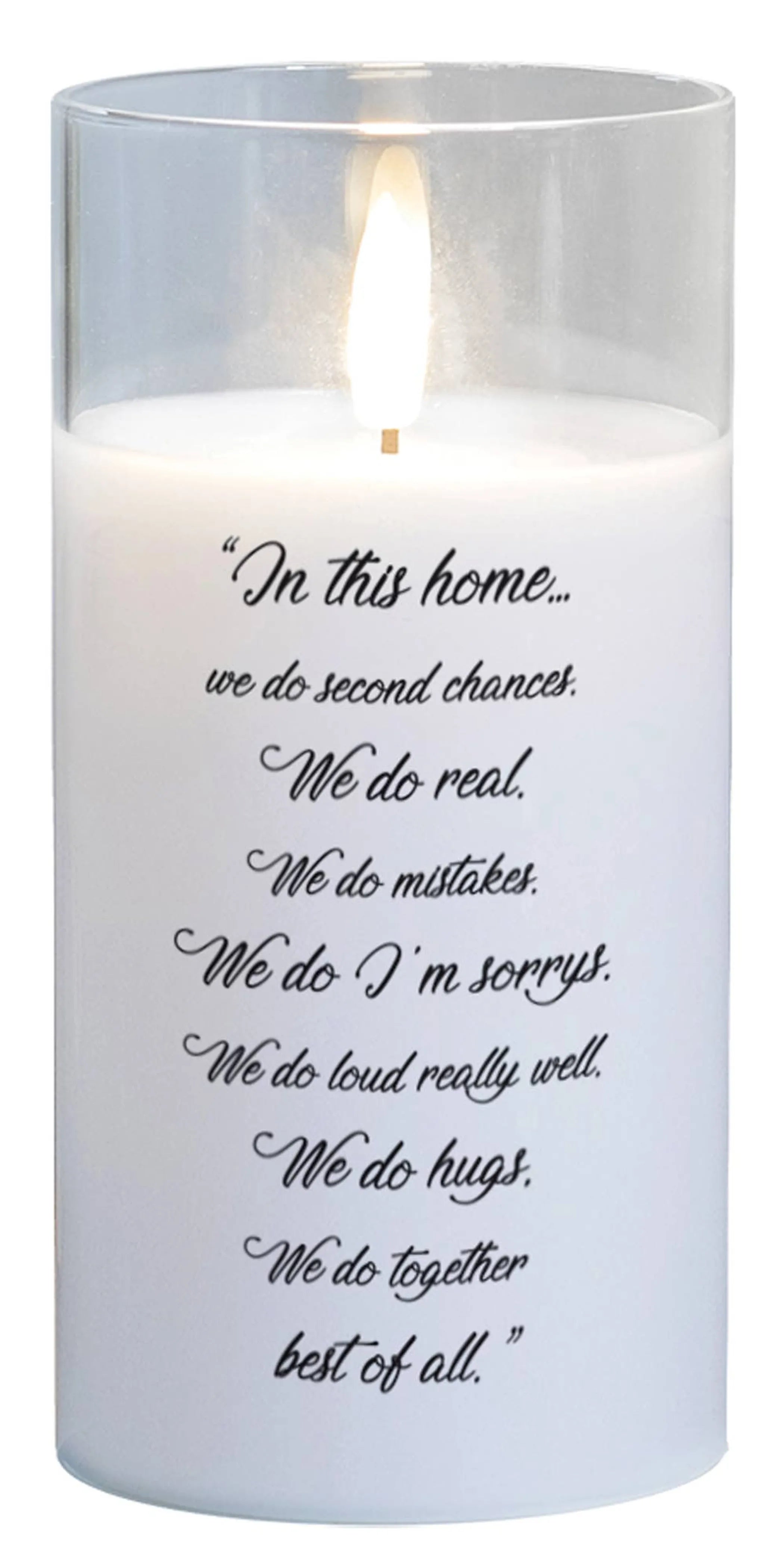 Led Candle In This Home-We Do Second