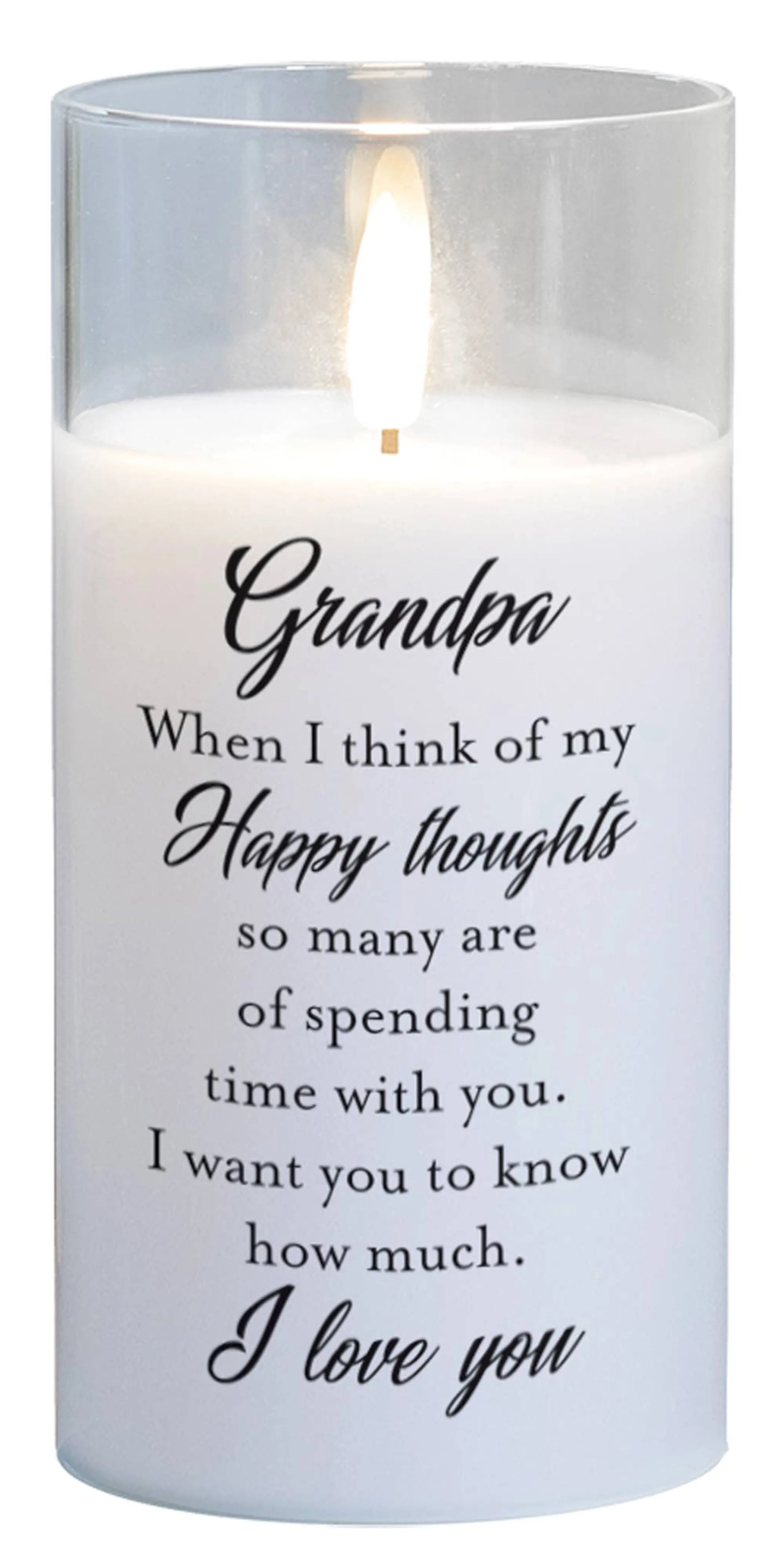 Led Candle Grandpa When I 6In