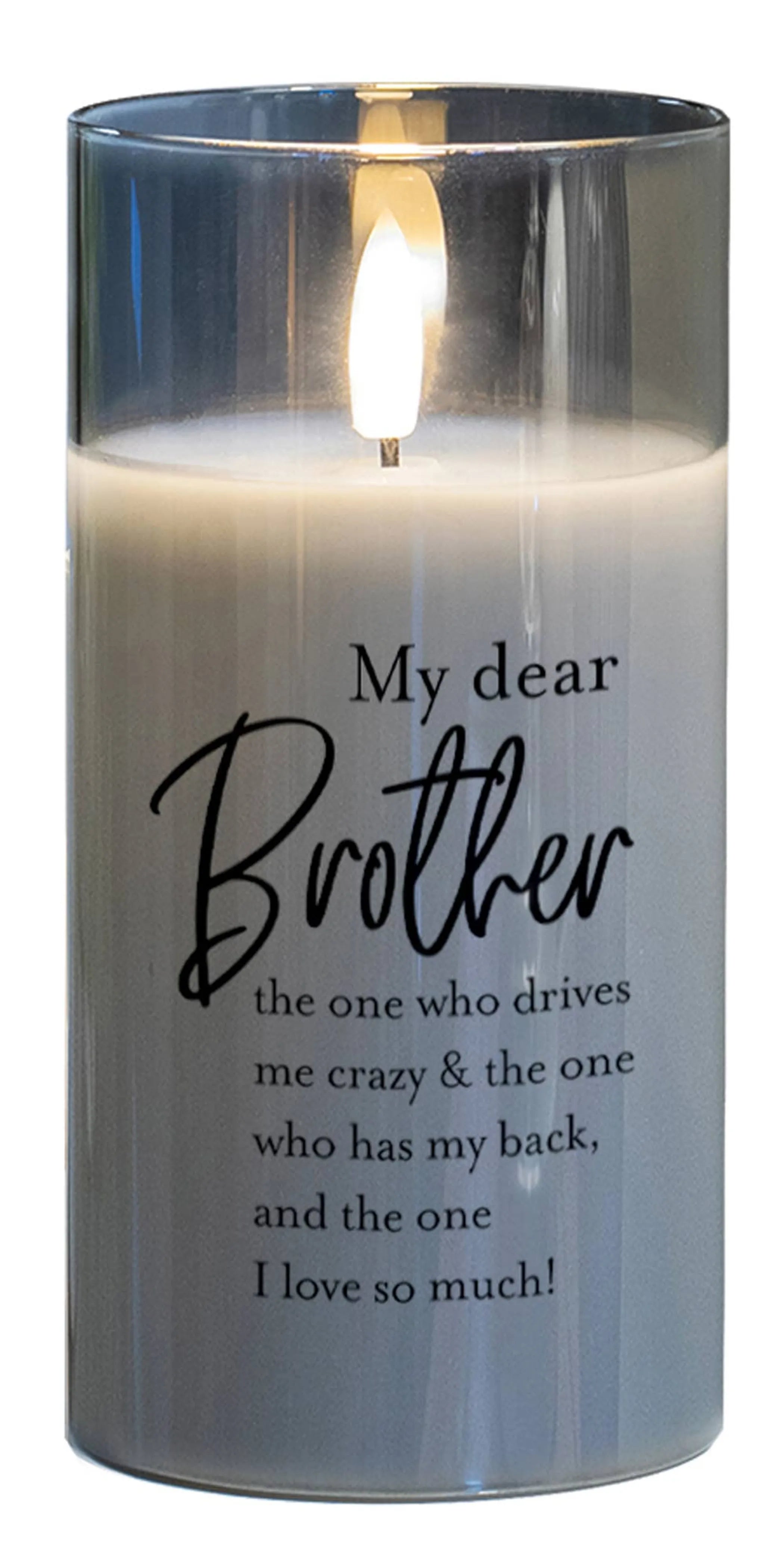 Led Candle My Dear Brother The One