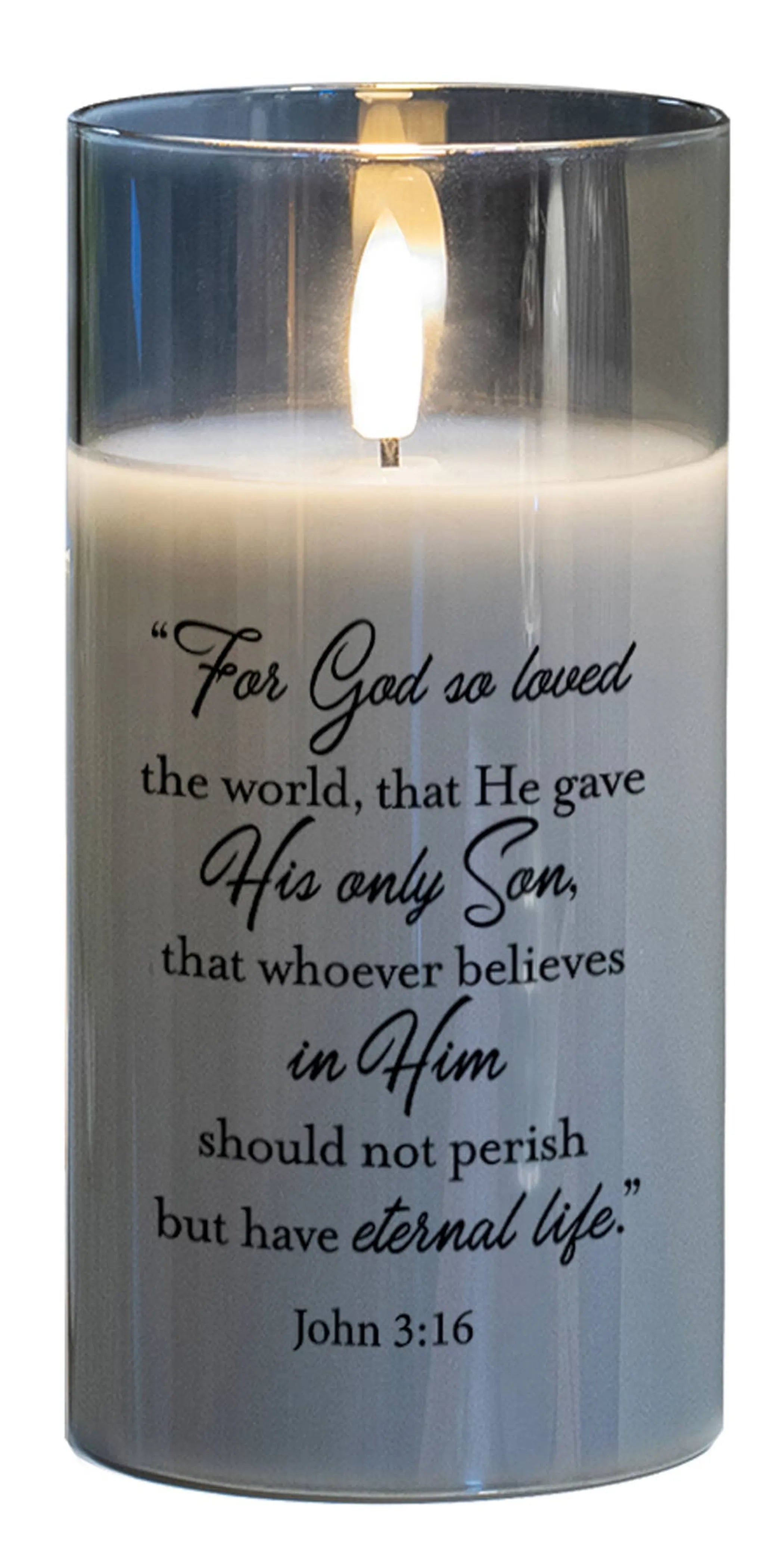 Led Candle For God So Loved Jn 3:16