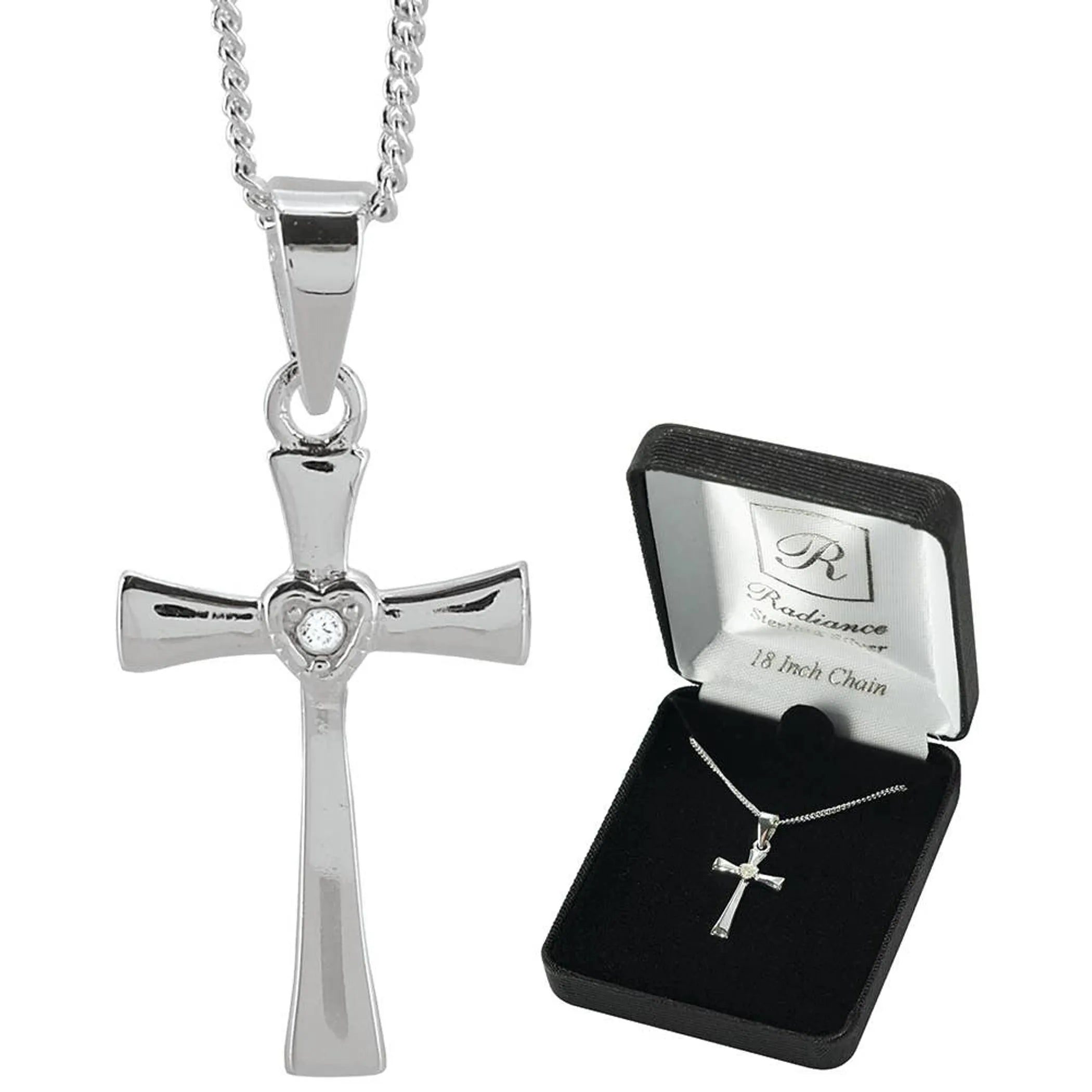 Nk-Ss Flarecross/Heart Cz-Dbox