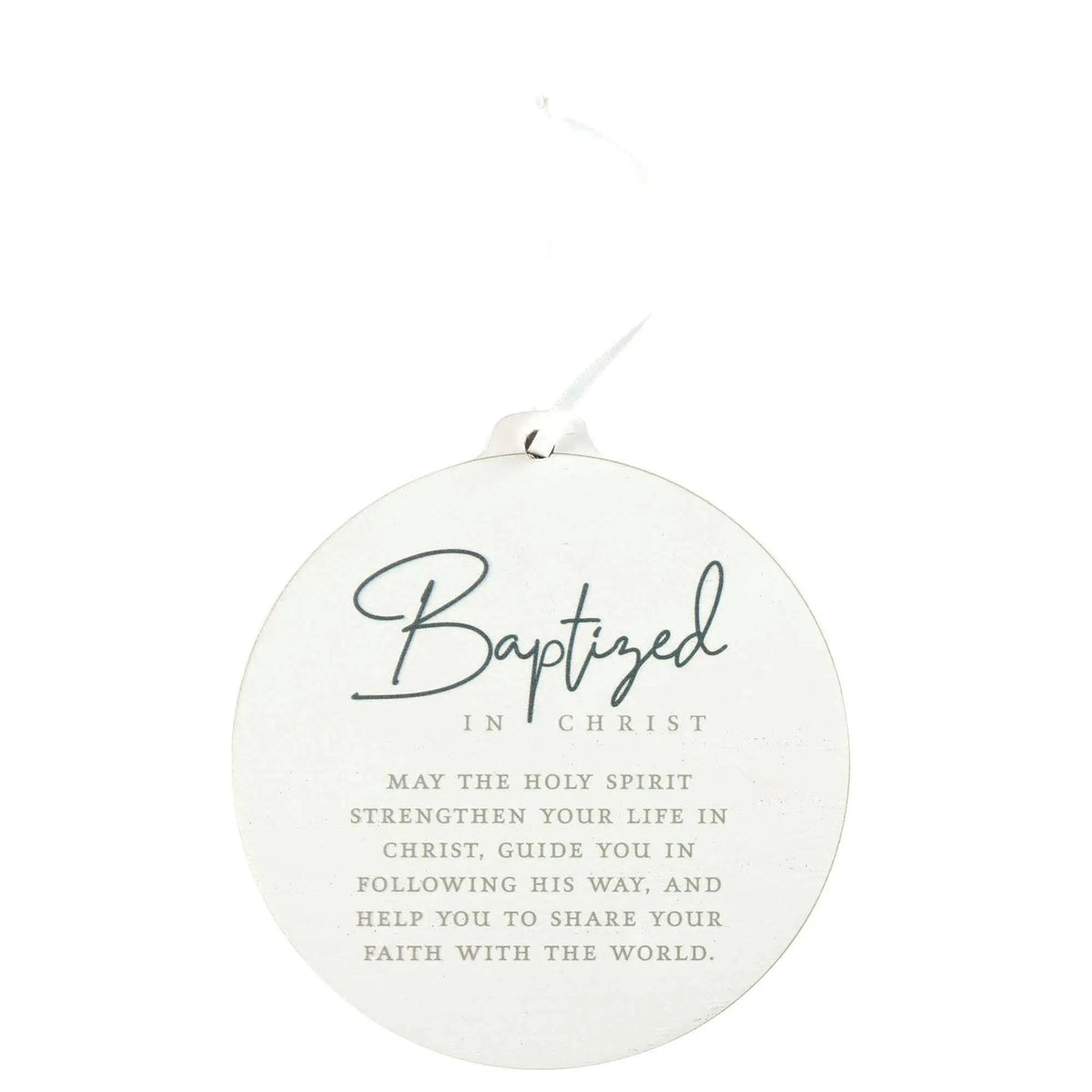 Ornament Baptized In Christ Mdf