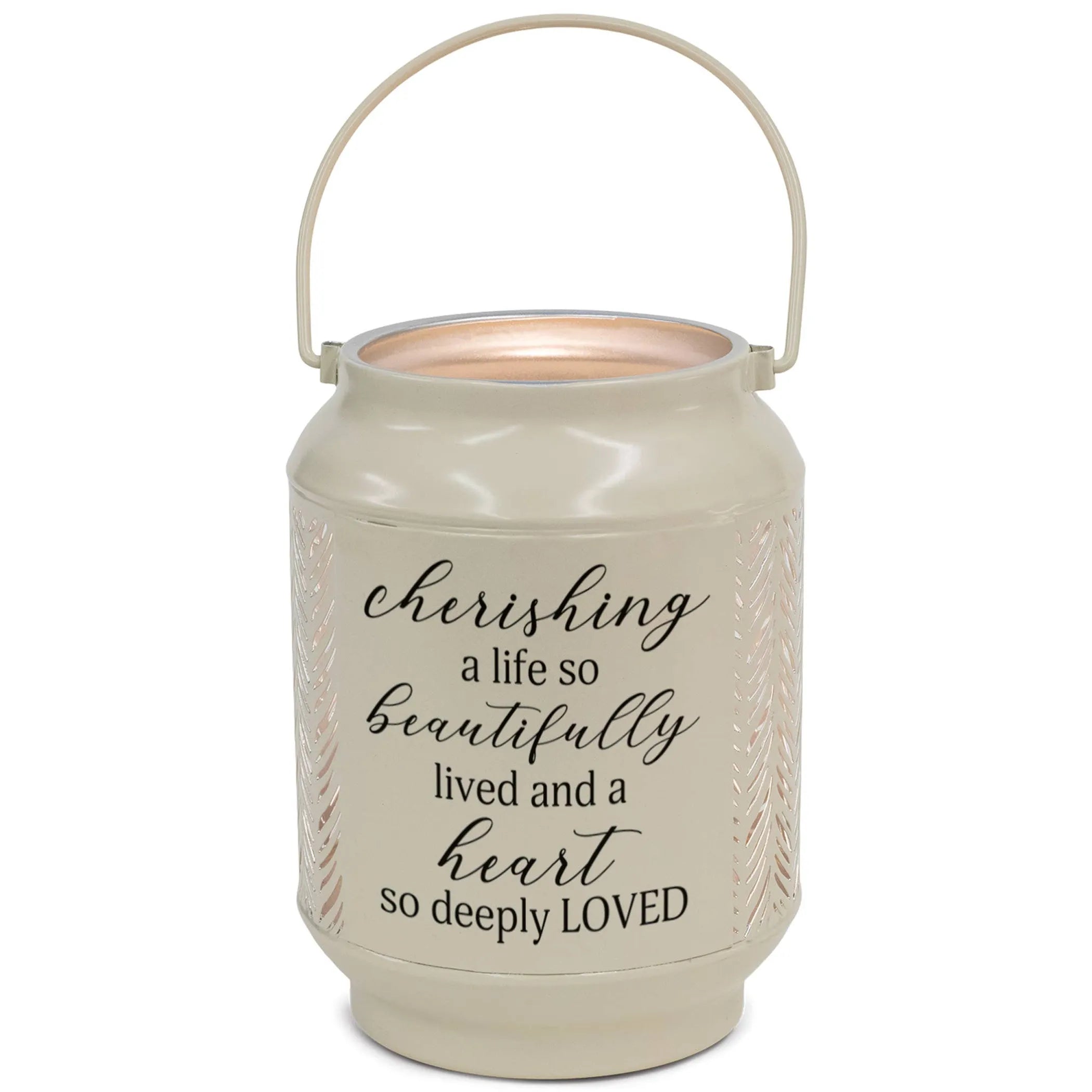 Lantern Cherishing Life Ivory