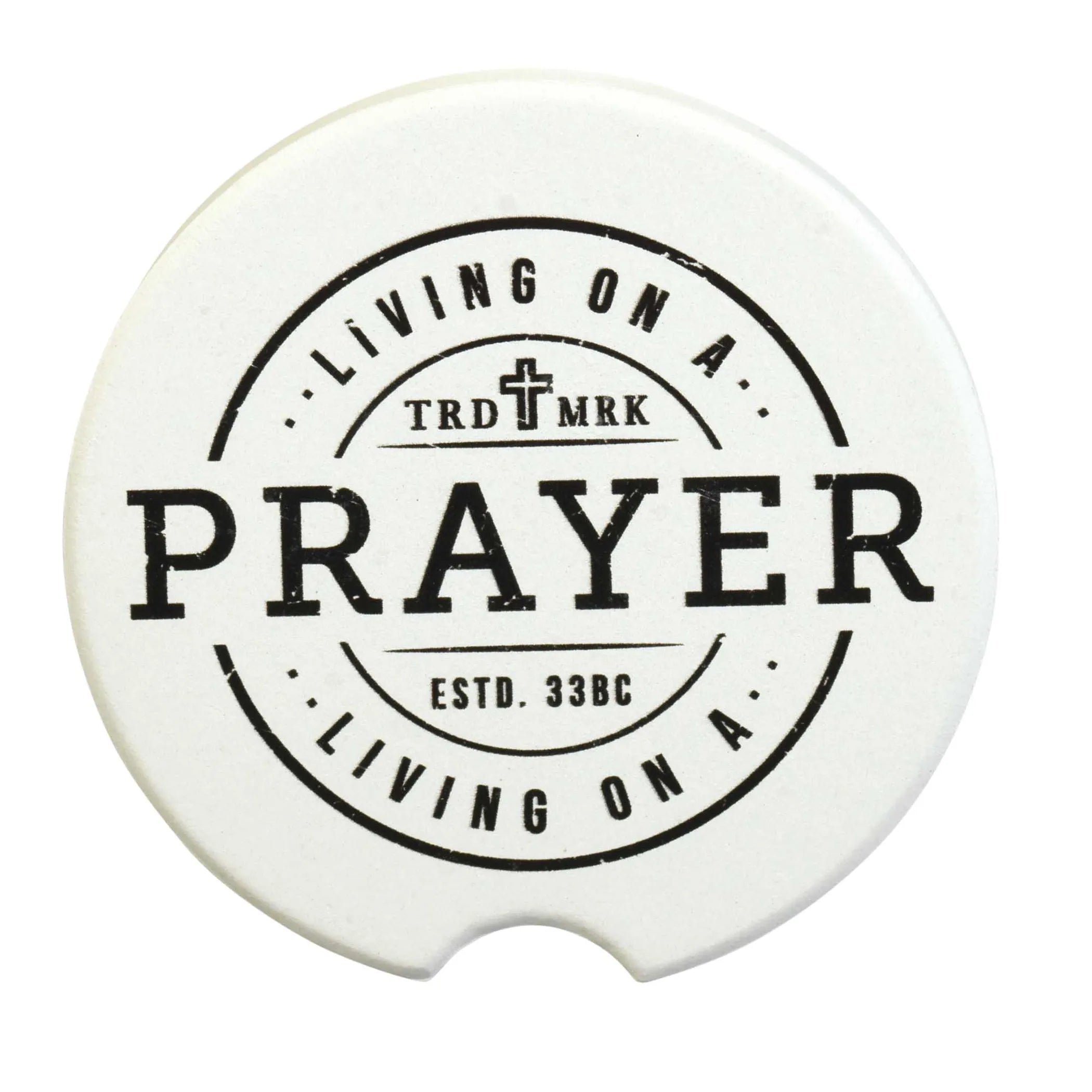 Car Coasters Living On A Prayer