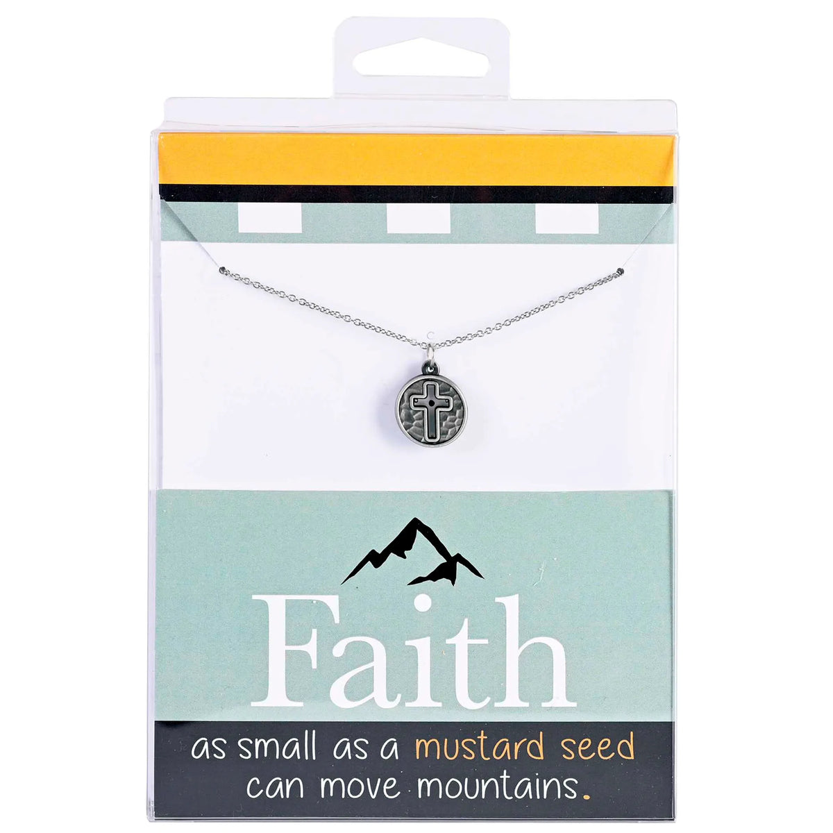 Necklace Mustard Seed Cross Chain