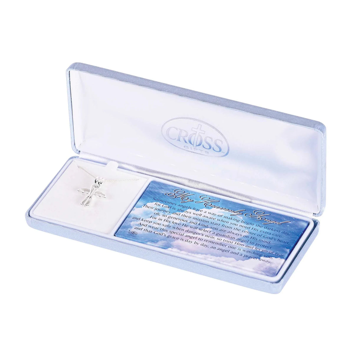 Necklace My Heavenly Angel Silver Plate