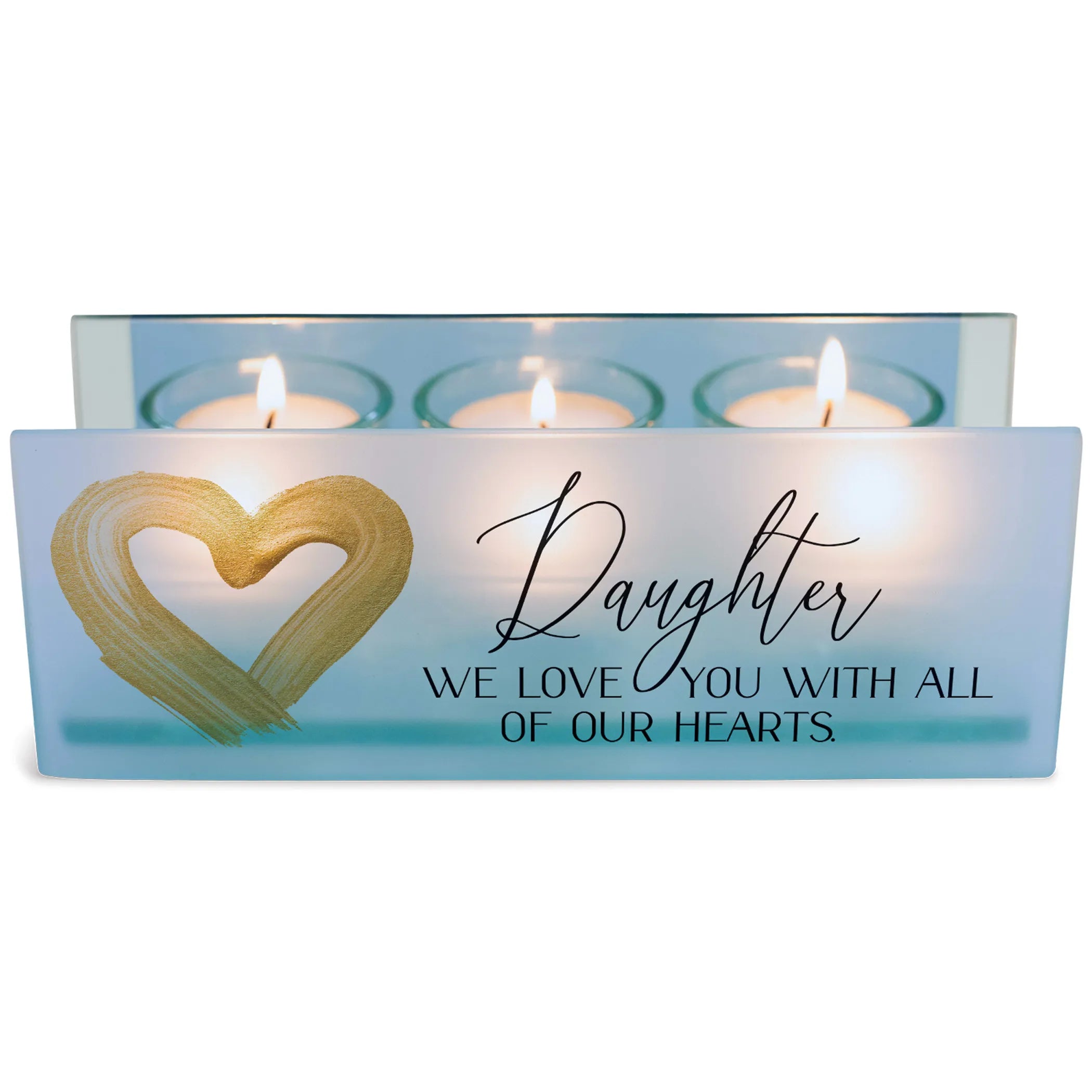 Tealight Daughter We Love You With Blue