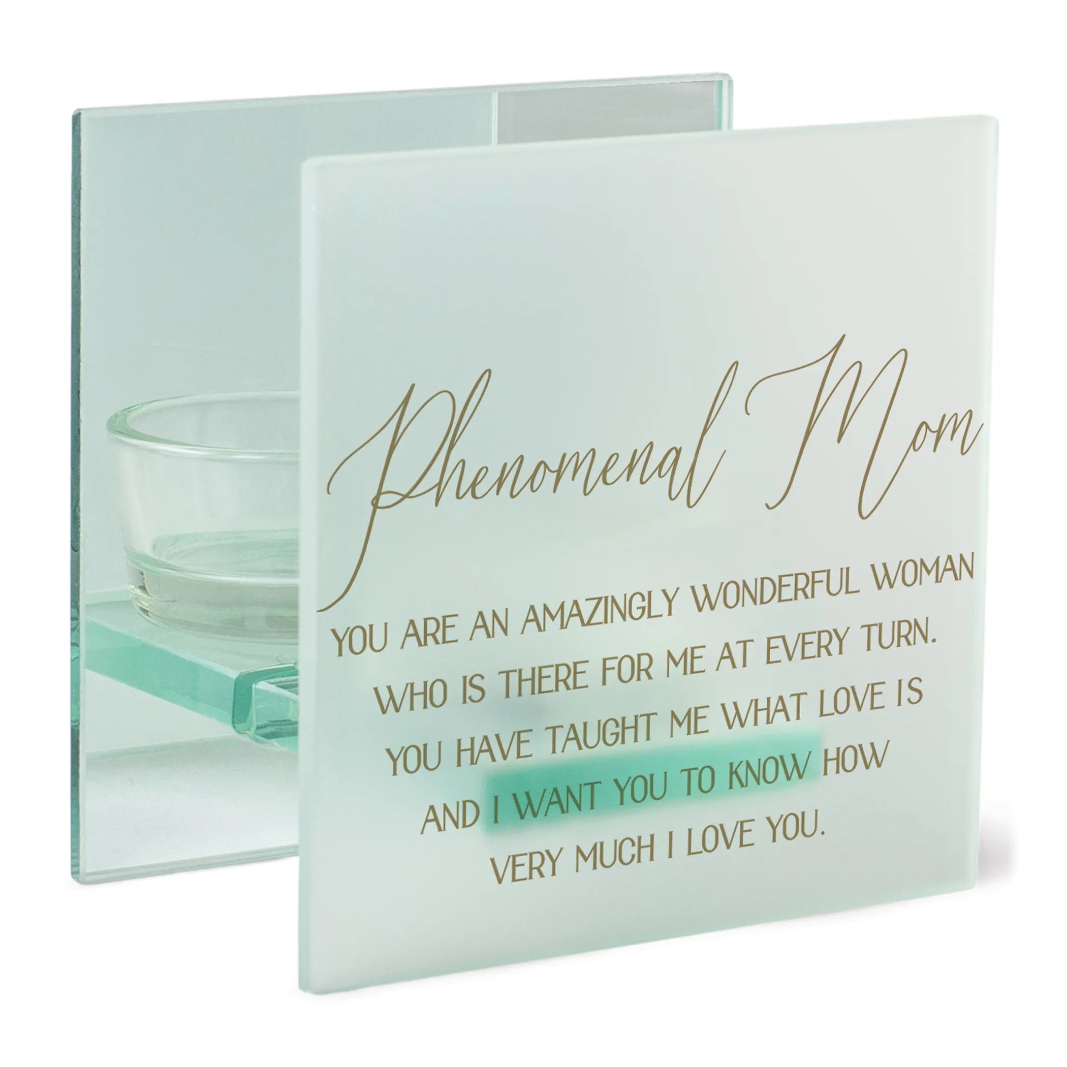 Tealight Phenomenal Mom Amazing White