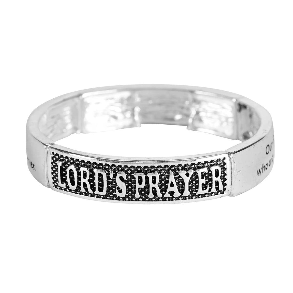 Stretch Bracelet Tile Lords Prayer