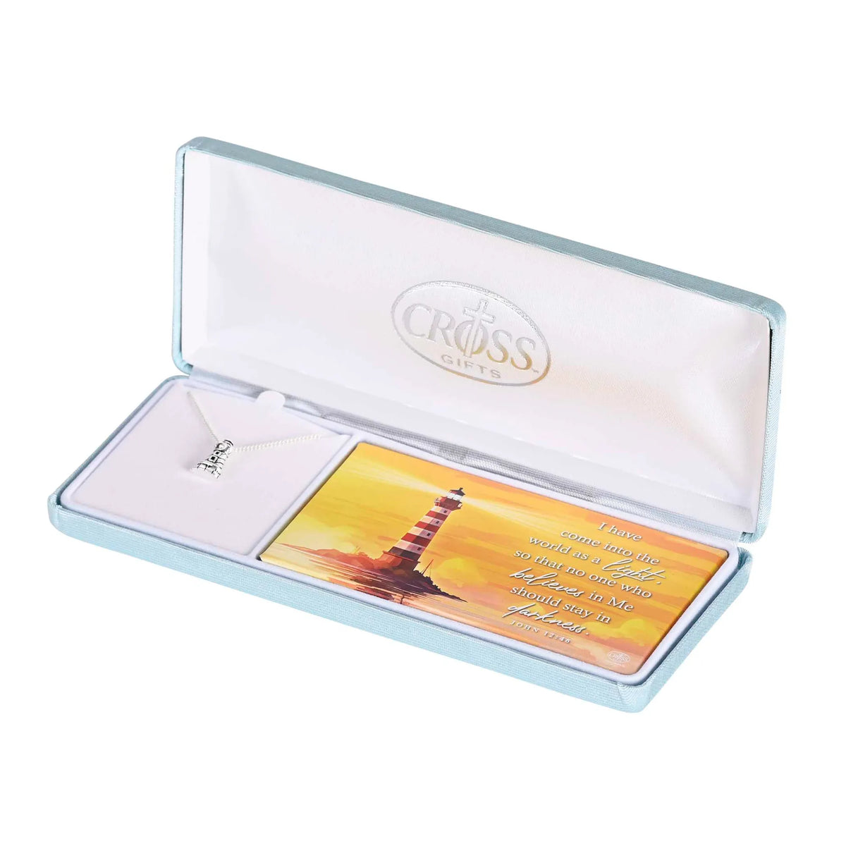 Necklace John 12:46 Lighthouse