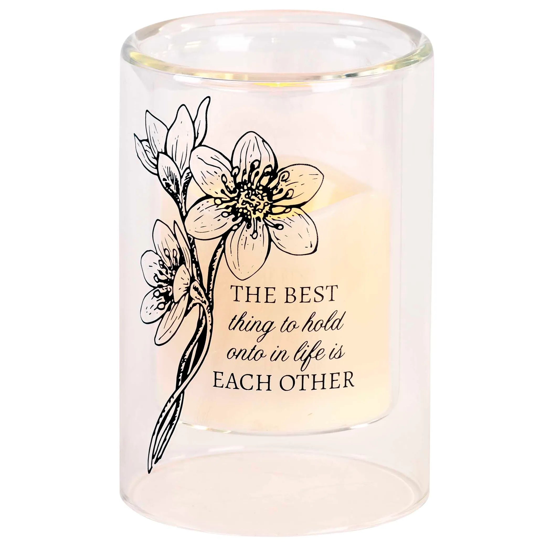 Candleholder Best Thing To Hold Onto 6In