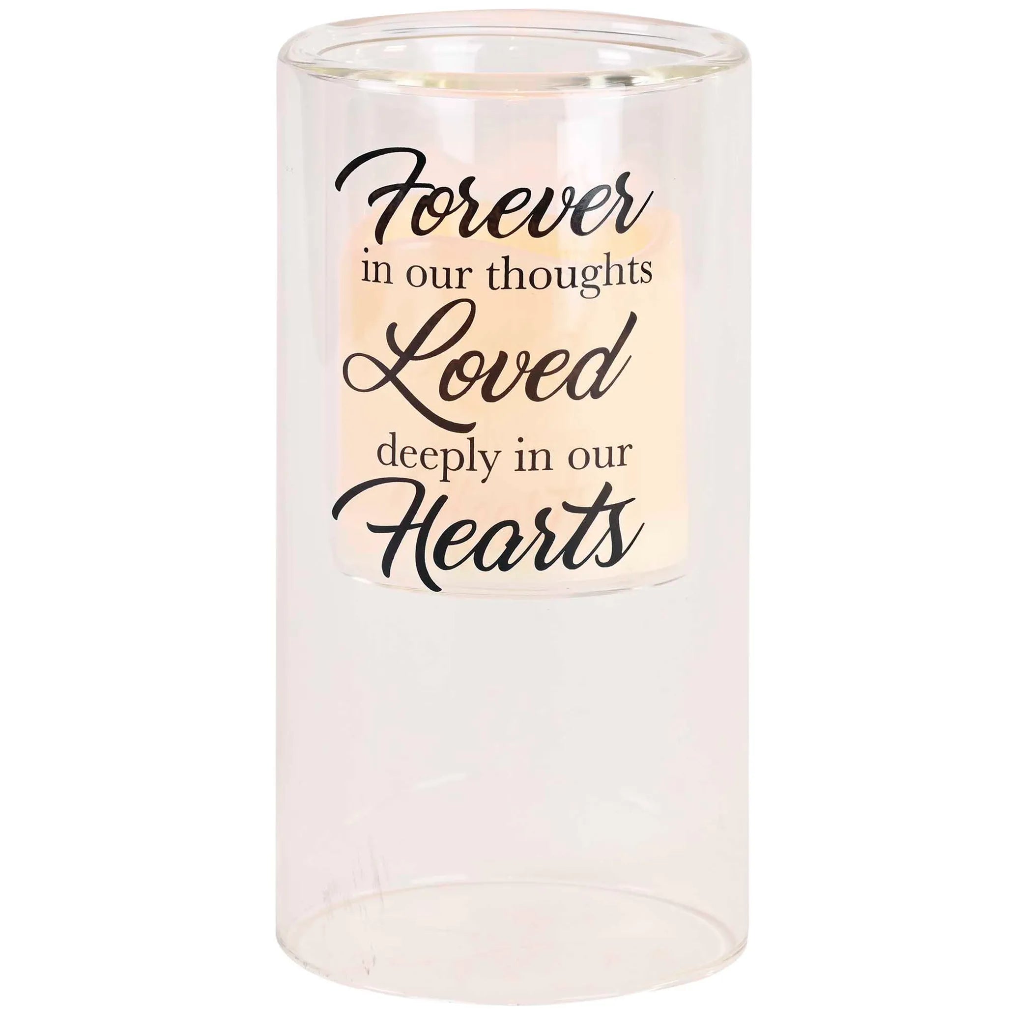Candleholder Forever In Our Thoughts 8In