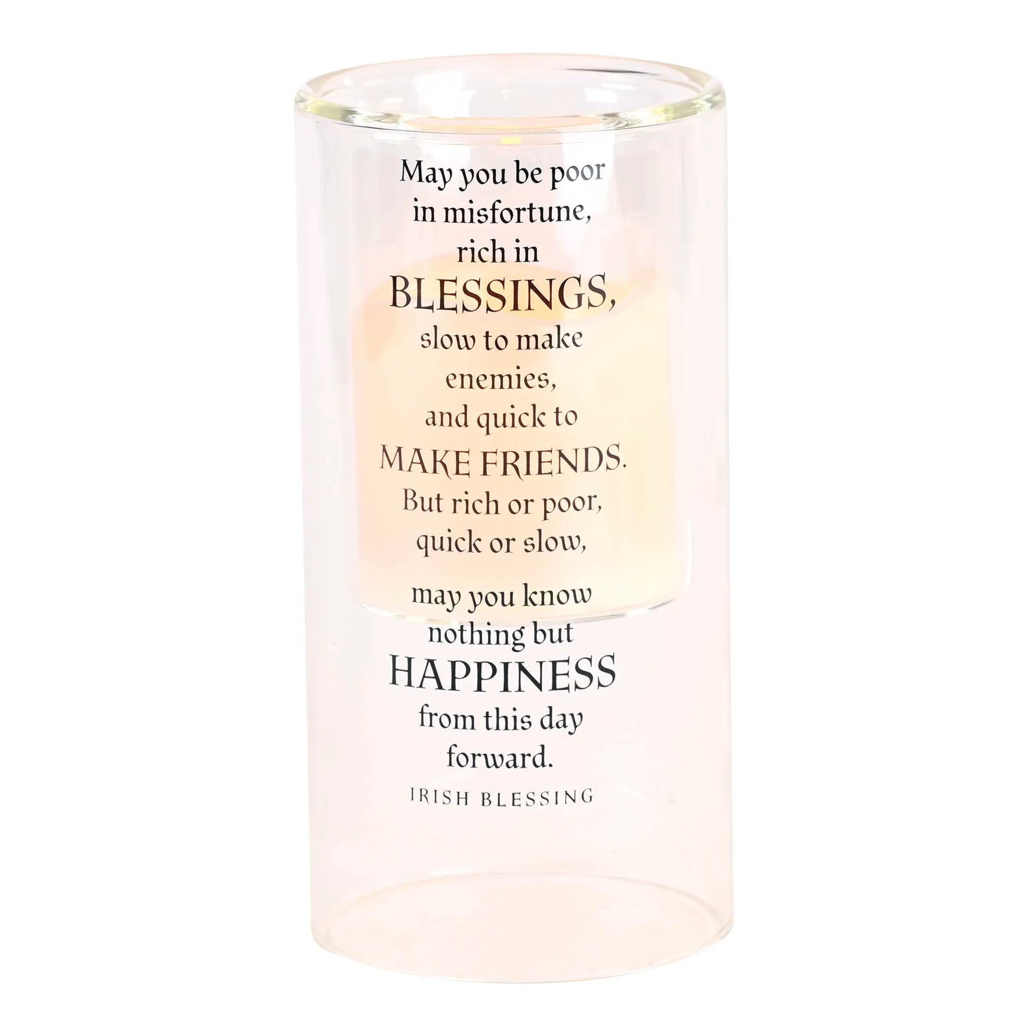 Candleholder Poor In Misfortune 8In