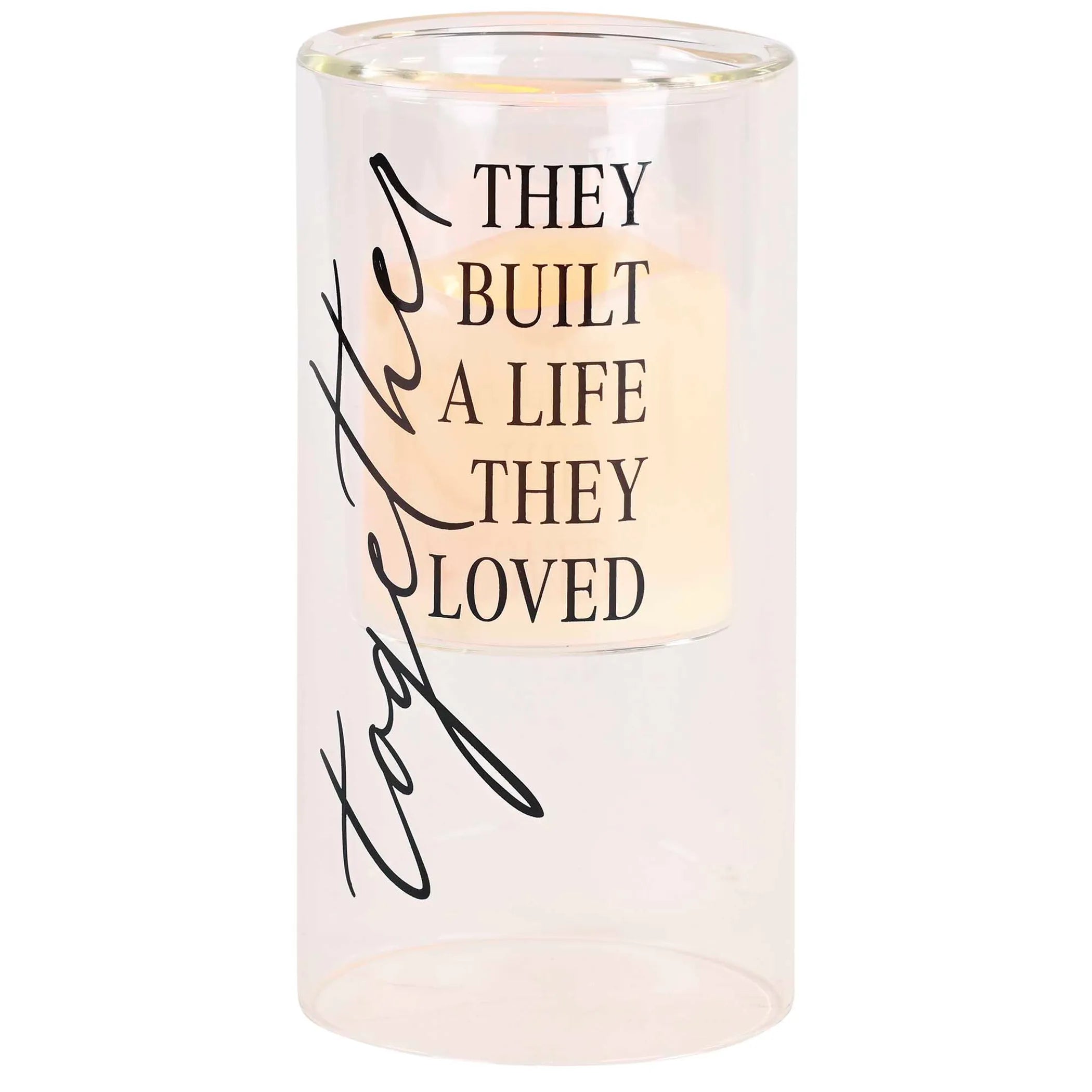 Candleholder Together They Built A Life