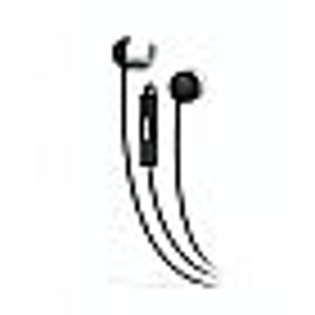 Maxell In-Ear Headphones With Microphone & Remote Black, Wired