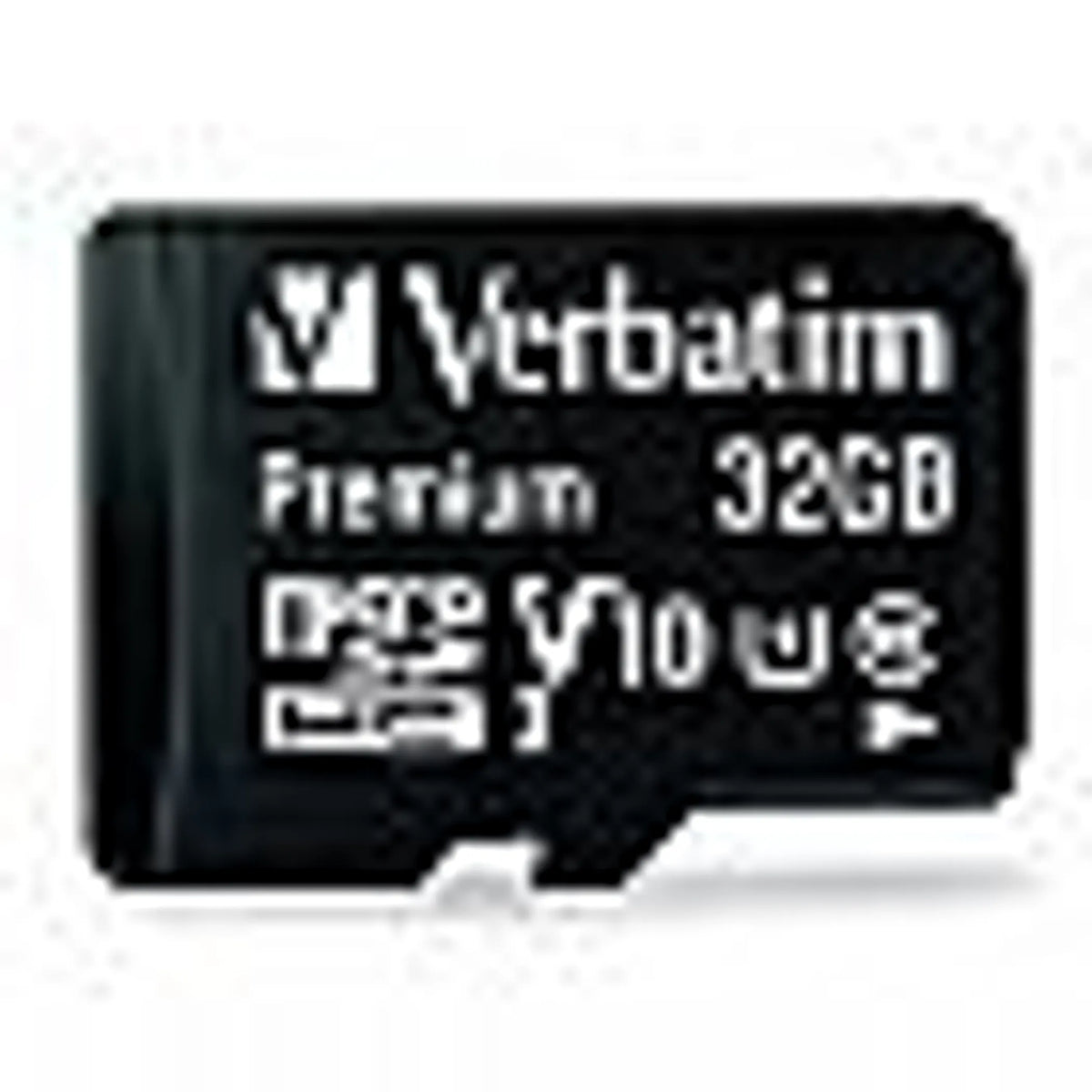 Verbatim Premium Microsdhc Memory Card, 44083, With Adapter, 32Gb, Uhs-1, Class 10, Taa