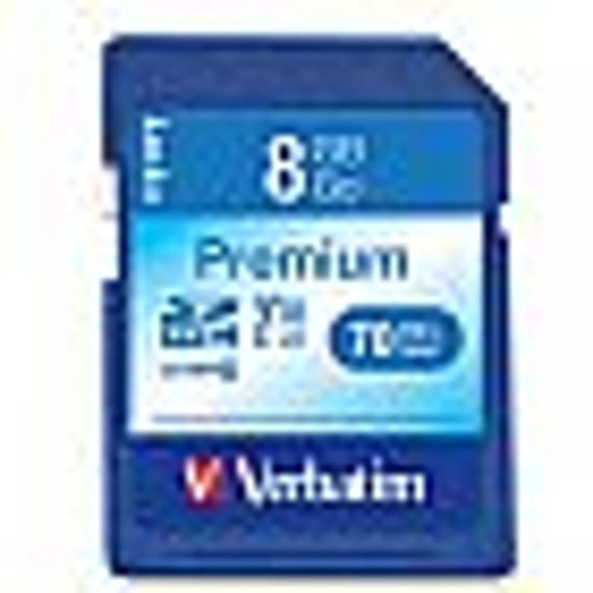 Verbatim Premium Sdhc Memory Card, 96318, 8Gb, 133X, Class 10, Taa