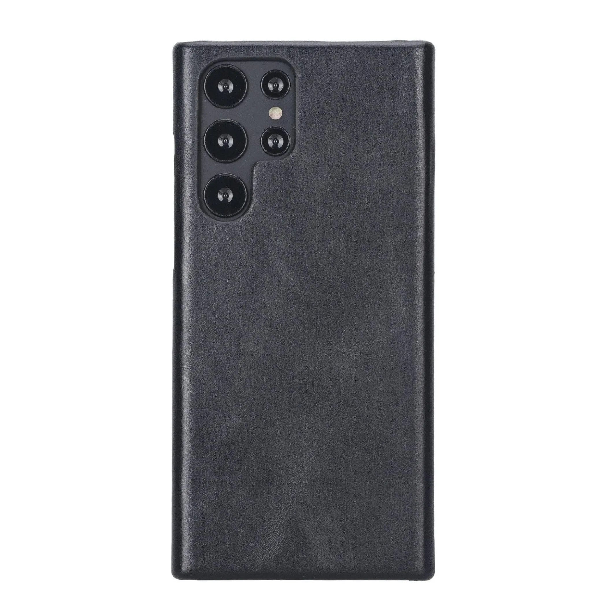 Pine Snap-on Leather Case for  Galaxy S22 Series