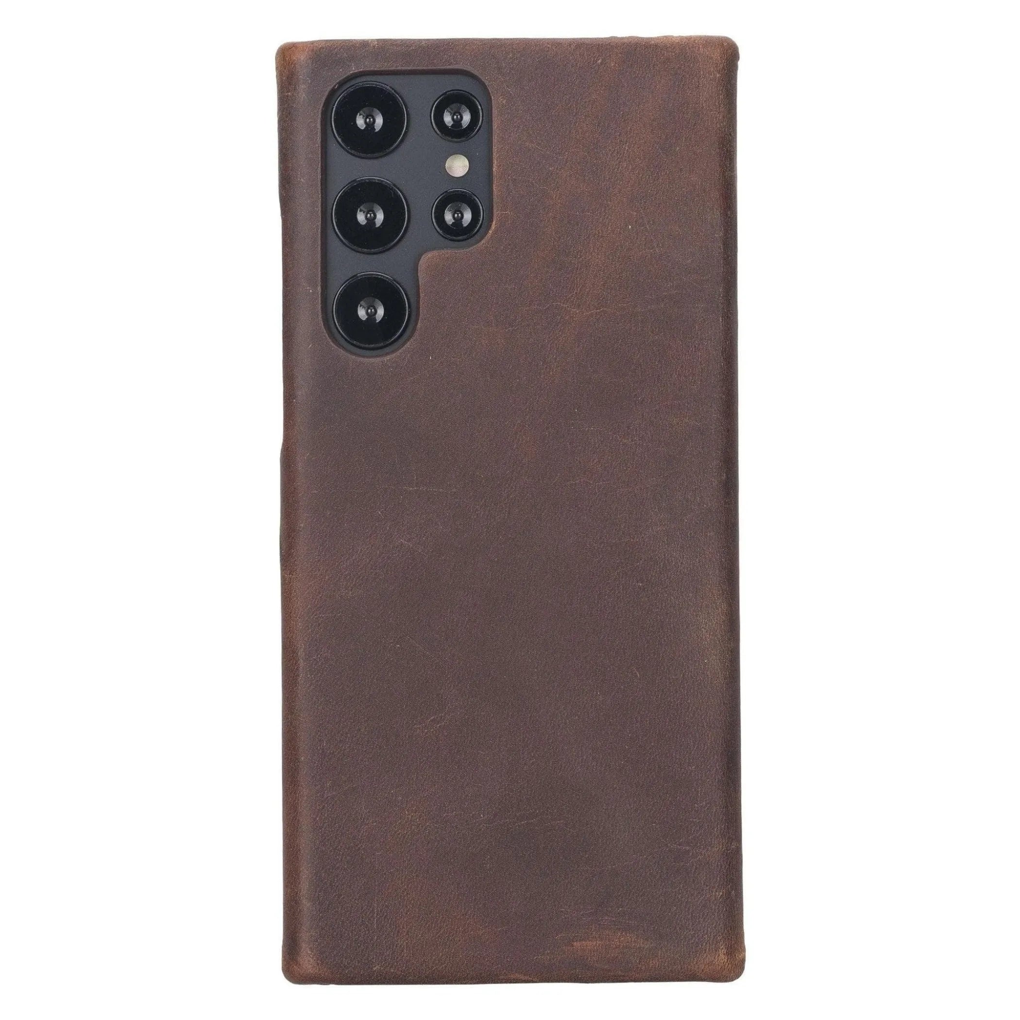 Pine Snap-on Leather Case for  Galaxy S22 Series