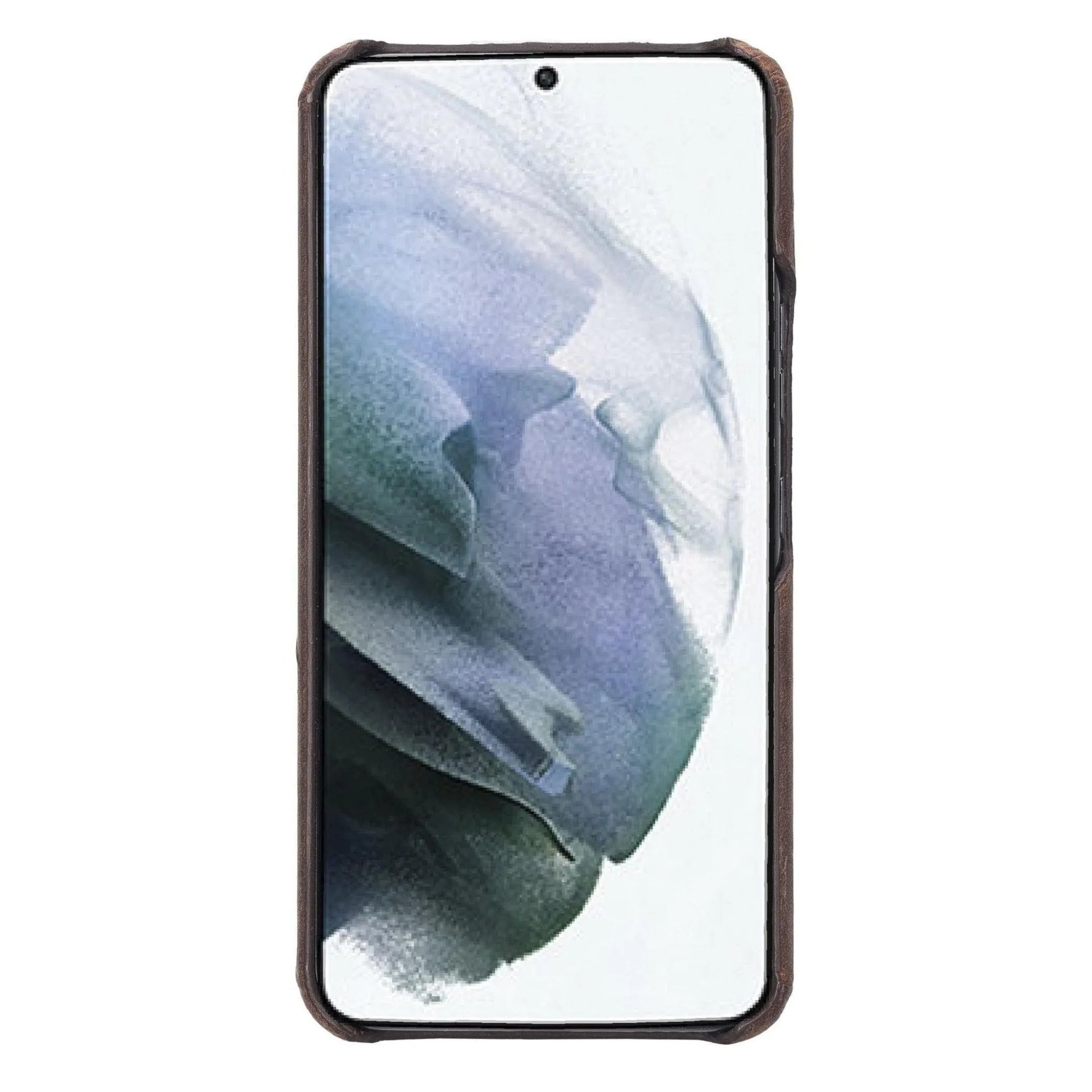 Pine Snap-on Leather Case for  Galaxy S22 Series