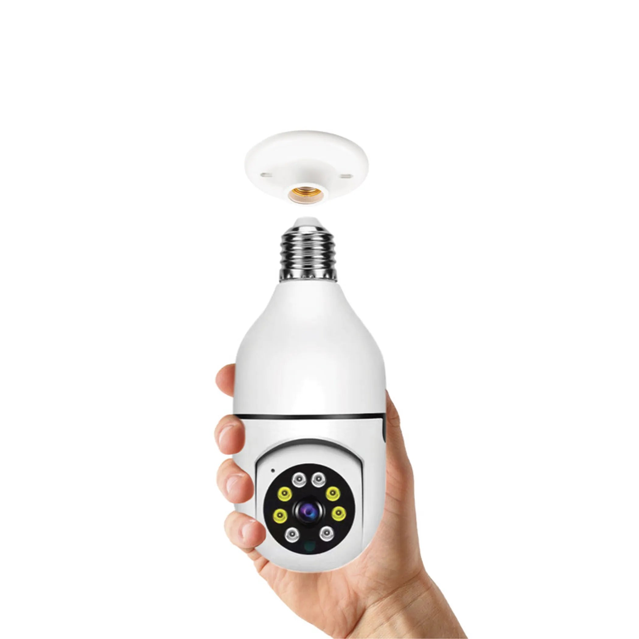 Indoor Wi-Fi Enabled 'Light Bulb' Security Camera