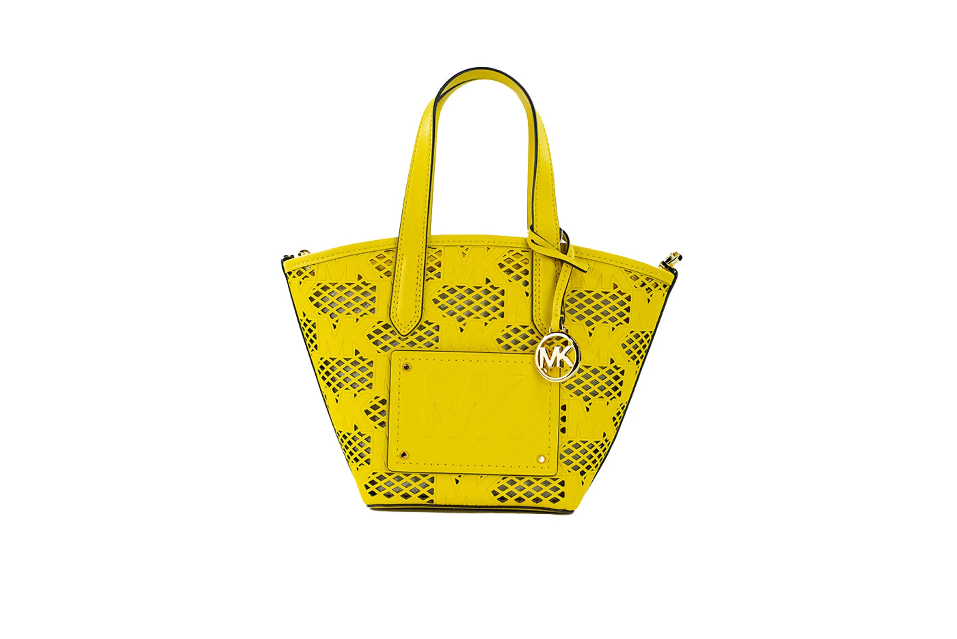 Michael Kors Kimber Small Daffodil Vegan 2-In-1 Zip Tote