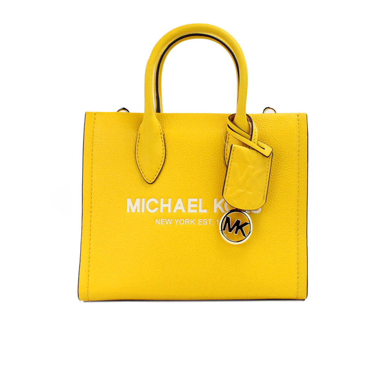 Michael Kors Mirella Small Jasmine Yellow Tz Shopper Tote