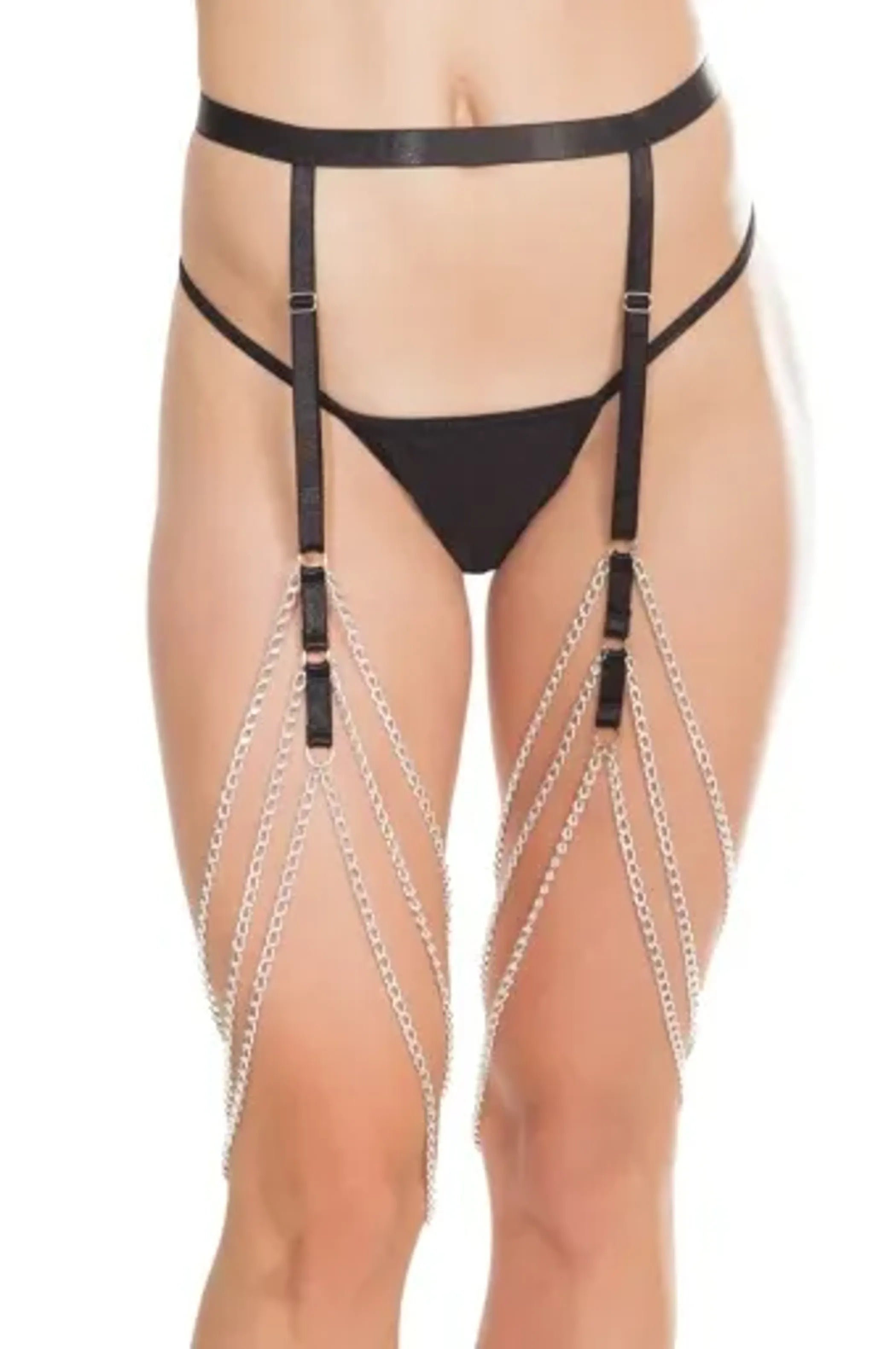 Coquette Chain Garter Belt