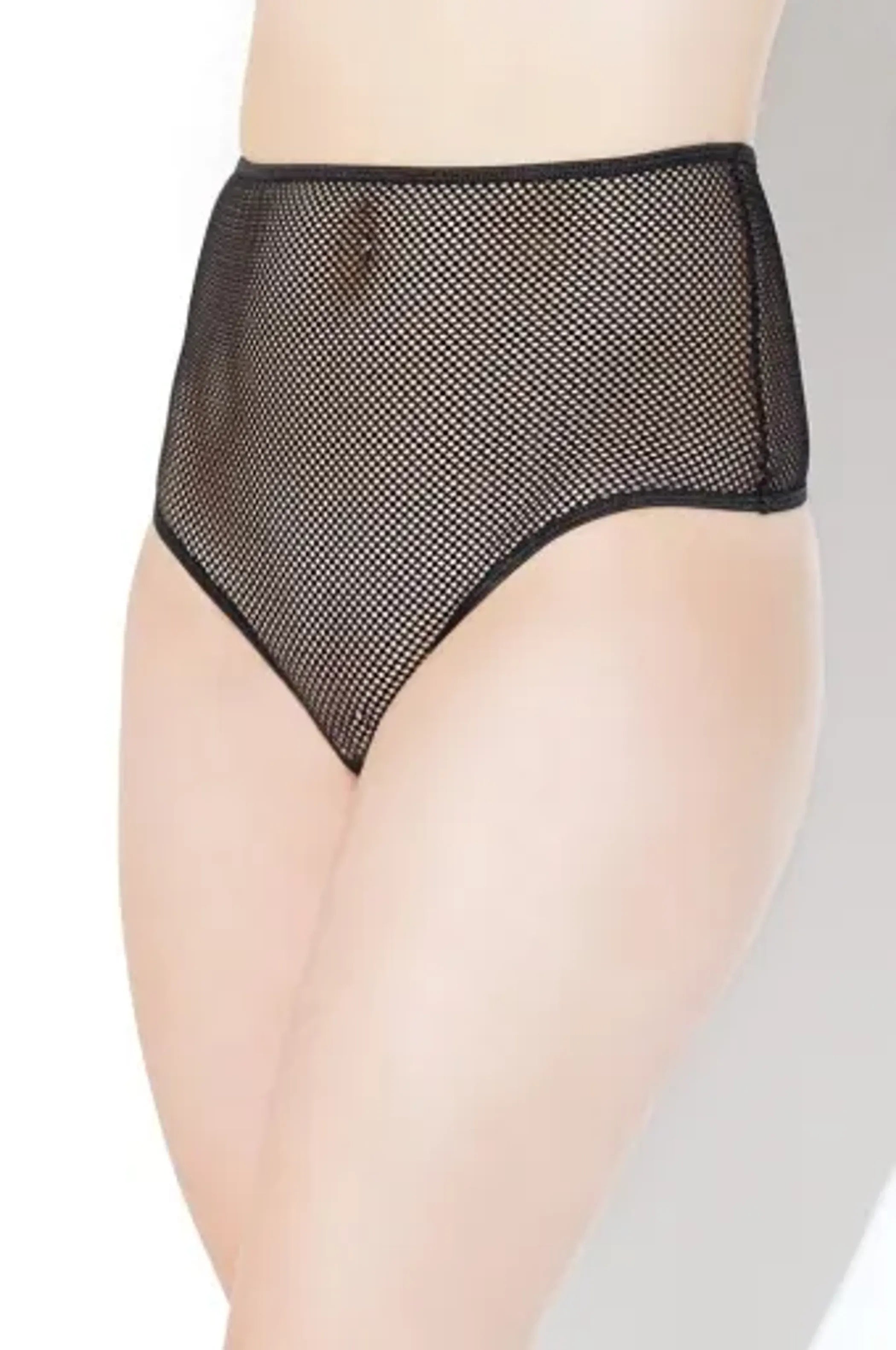 Coquette High Waisted Fishnet Thong