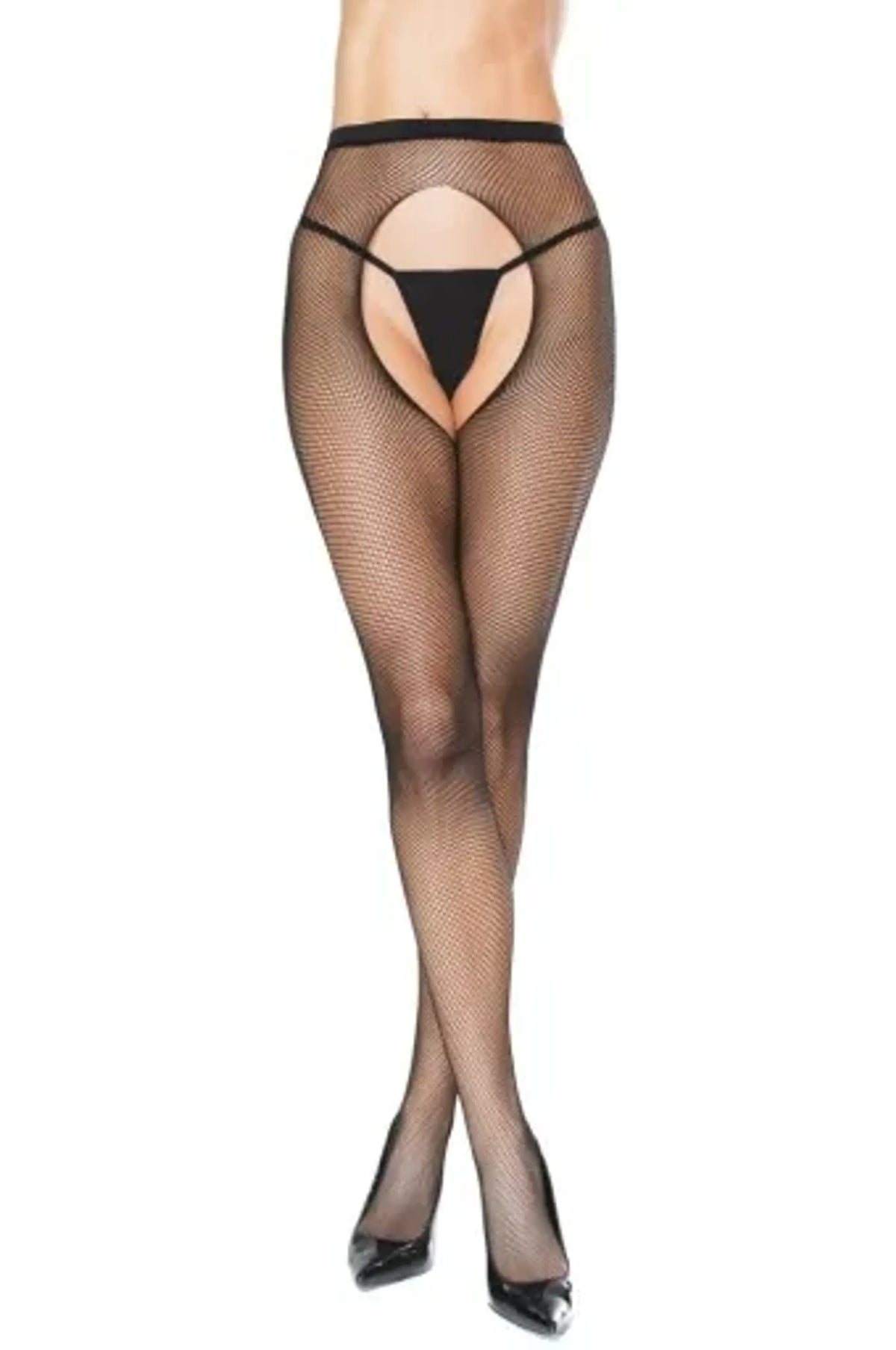 Coquette Crotchless Pantyhose