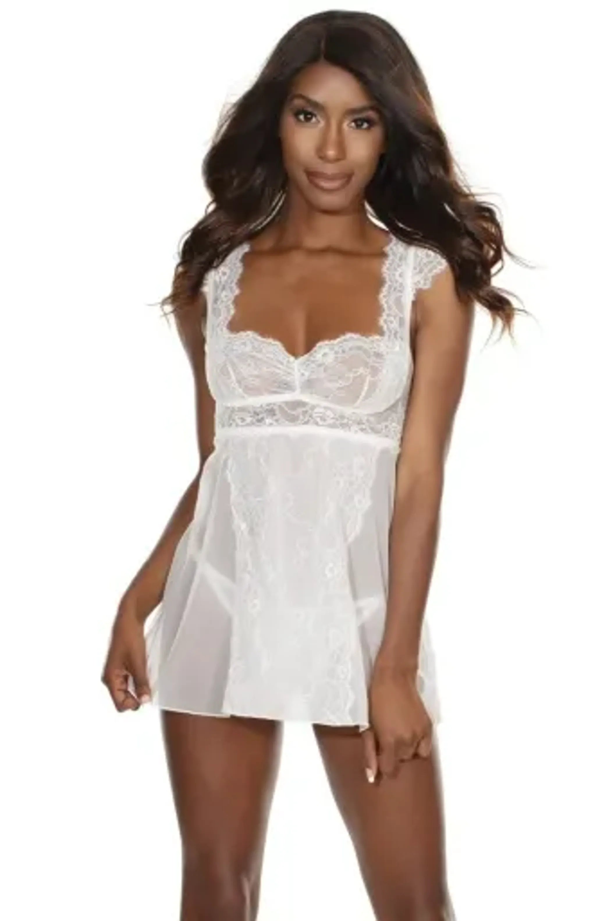 Coquette Baby Doll And G-String