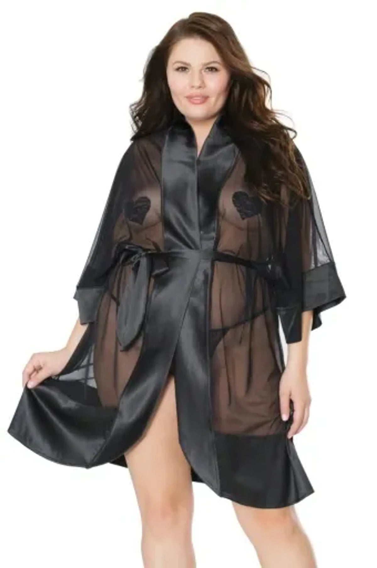 Coquette Sheer Robe
