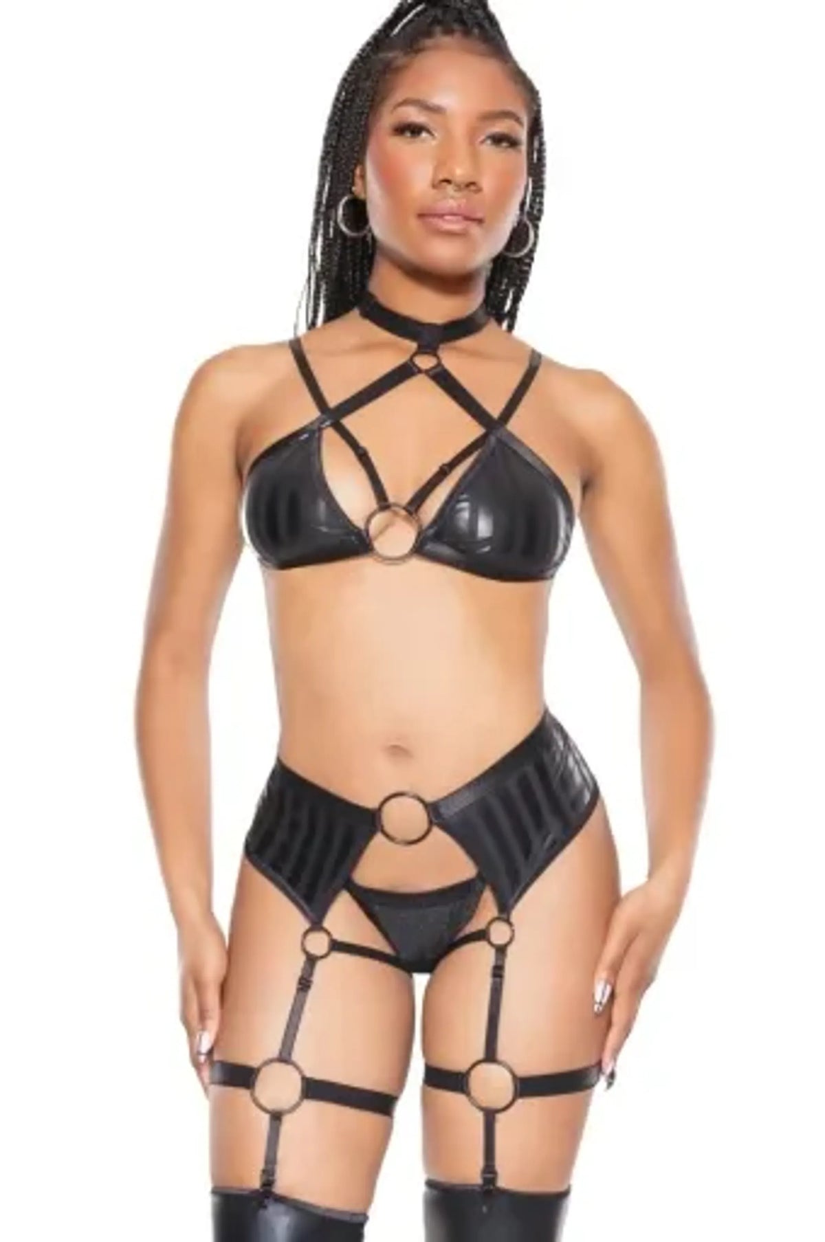 Coquette Halter Bralette & Panty