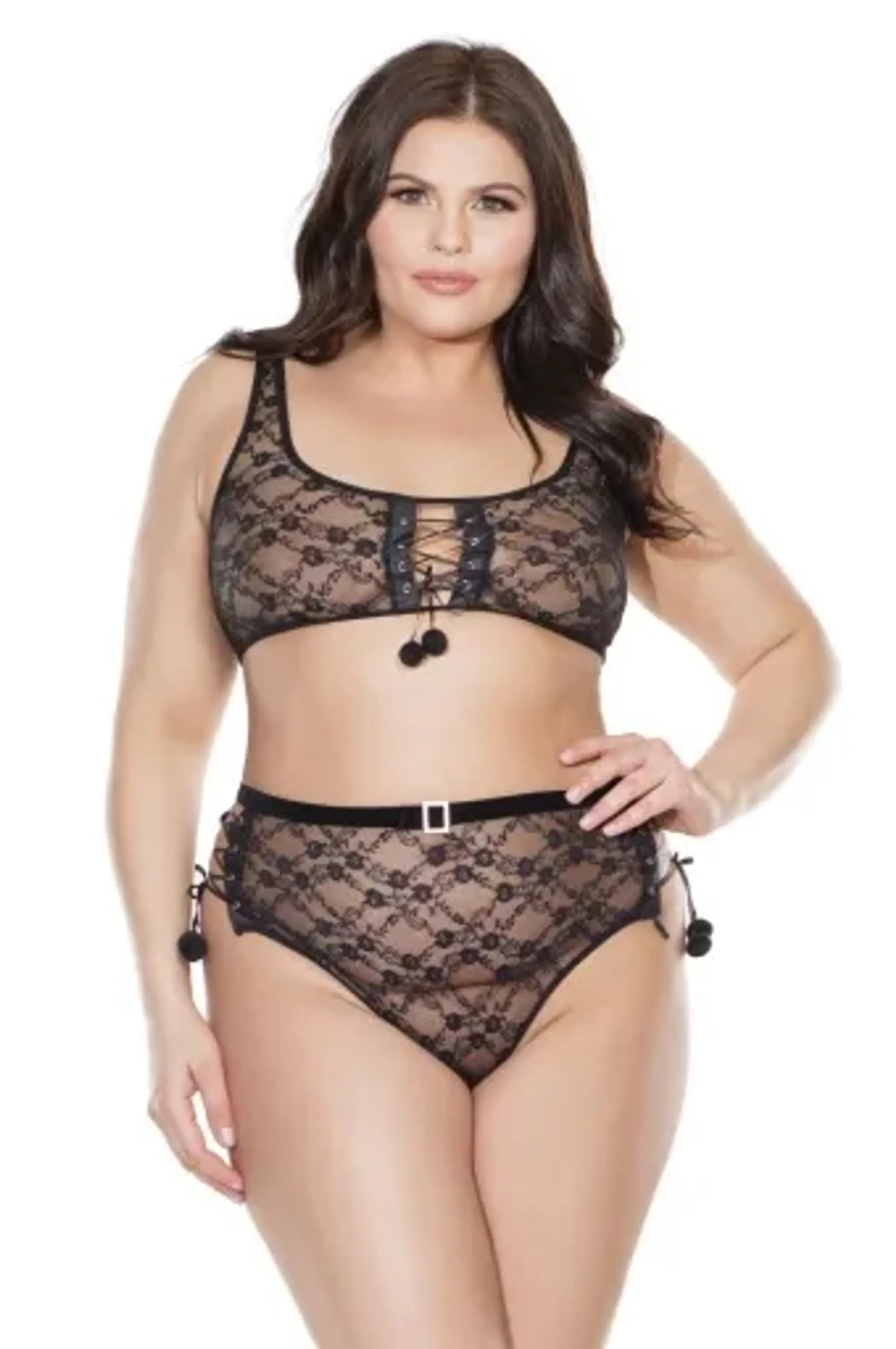 Coquette Hooded Romper