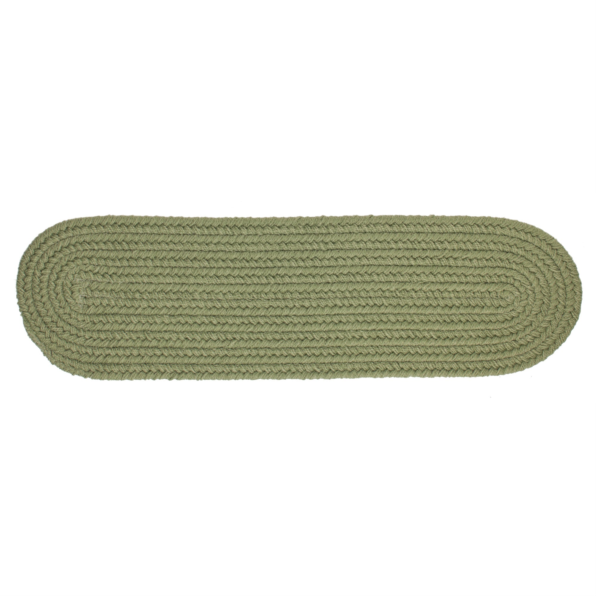 Rhody Rug S017A008X028 Braided Area Rugs, Olive , 8″ x 28″