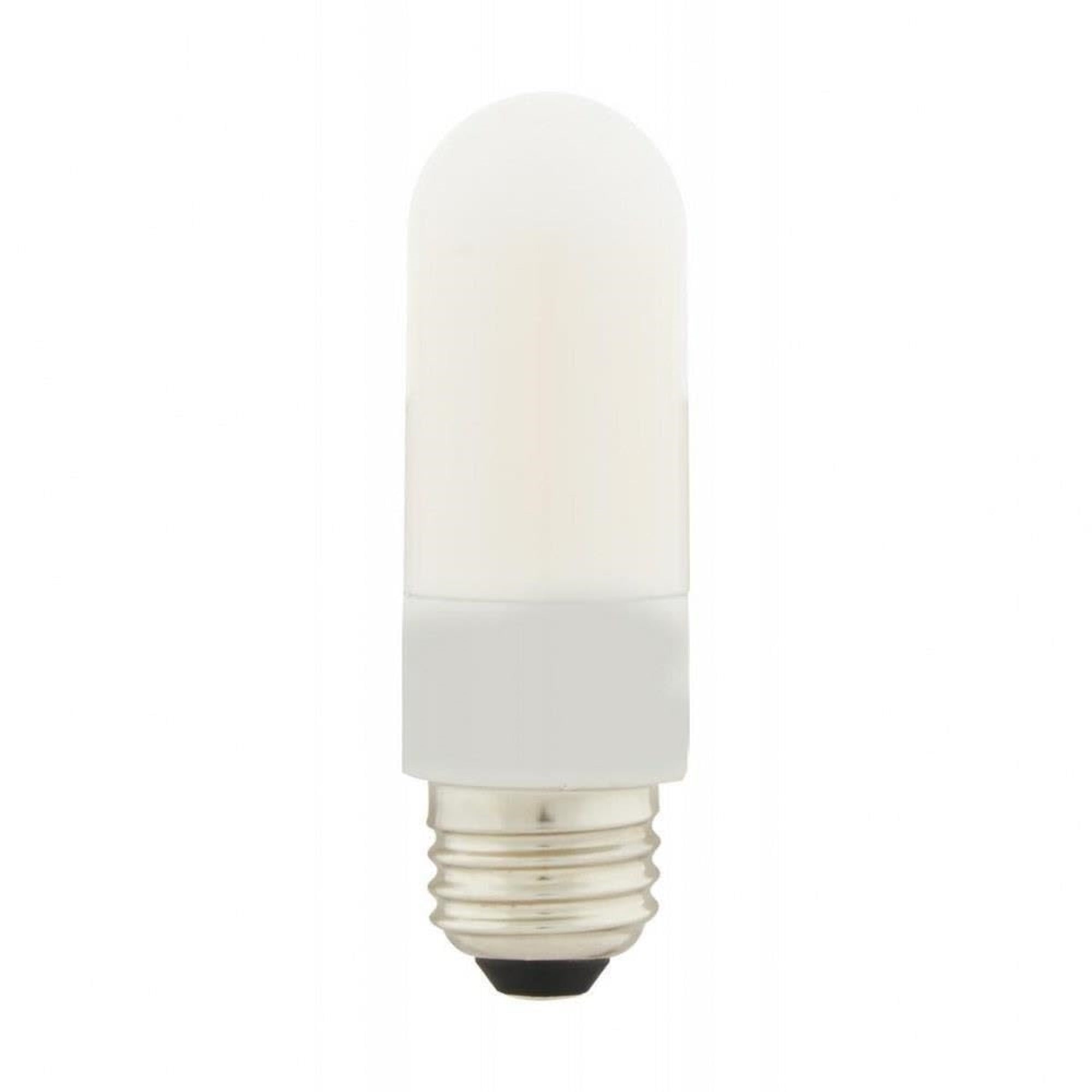 Satco 8 WATT T10 LED; FROSTED; MEDIUM BASE; 3000K; HIGH LUMEN; 120 VOLT; NON-DIMMABLE; CARDED