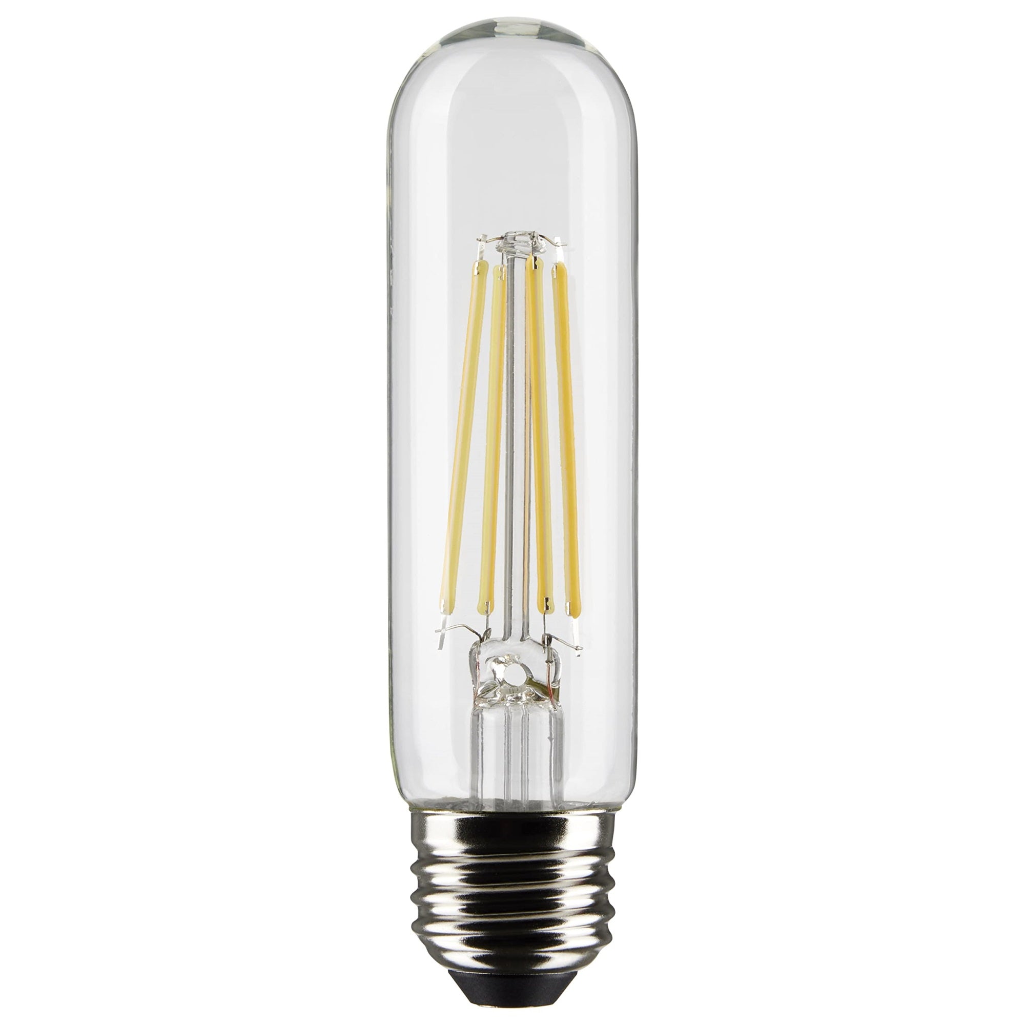 Satco 8 Watt T10 Led Clear Medium Base 90 Cri 2700K 120 Volt