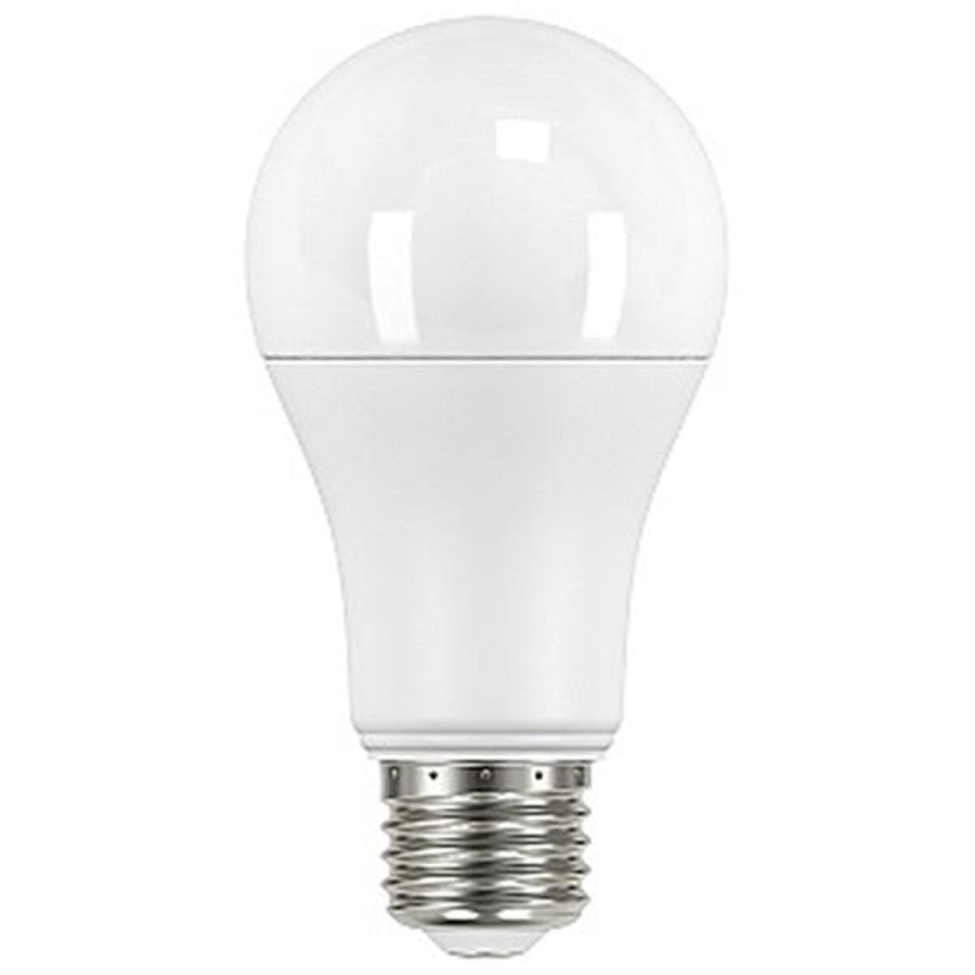 Satco 9.7 Watt A19 Led 3000K Medium Base 230' Beam Spread120 Volts 4-Pack