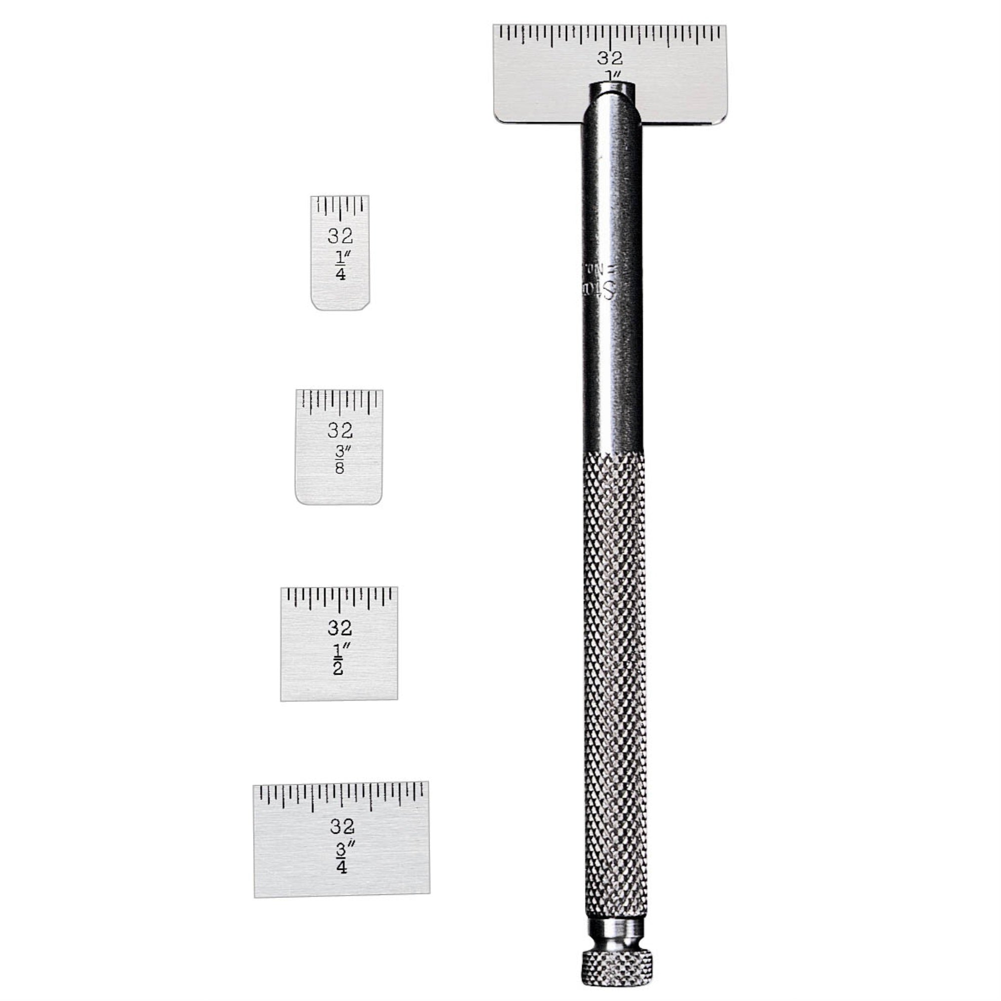 S423Z Small Steel Rule with Holder