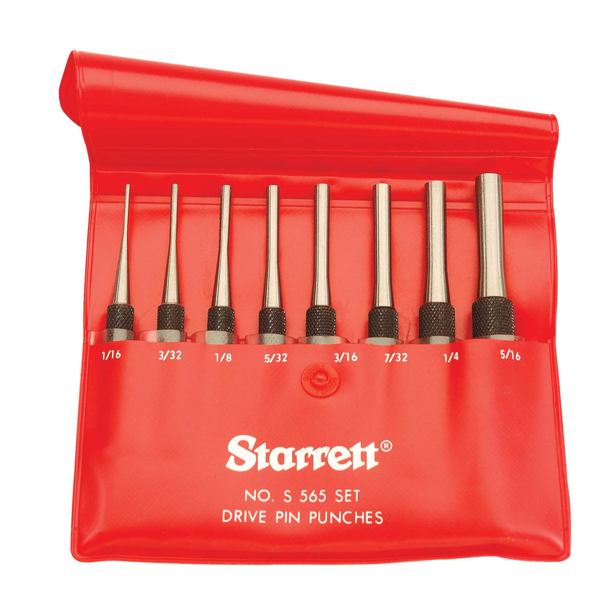 S565Pc Drive Pin Punch Set