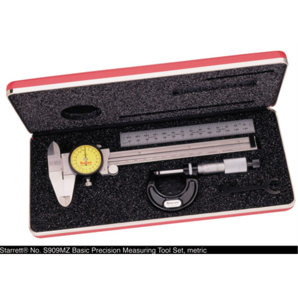 S909Mz Basic Precision Measuring Tool Set - Metric Set