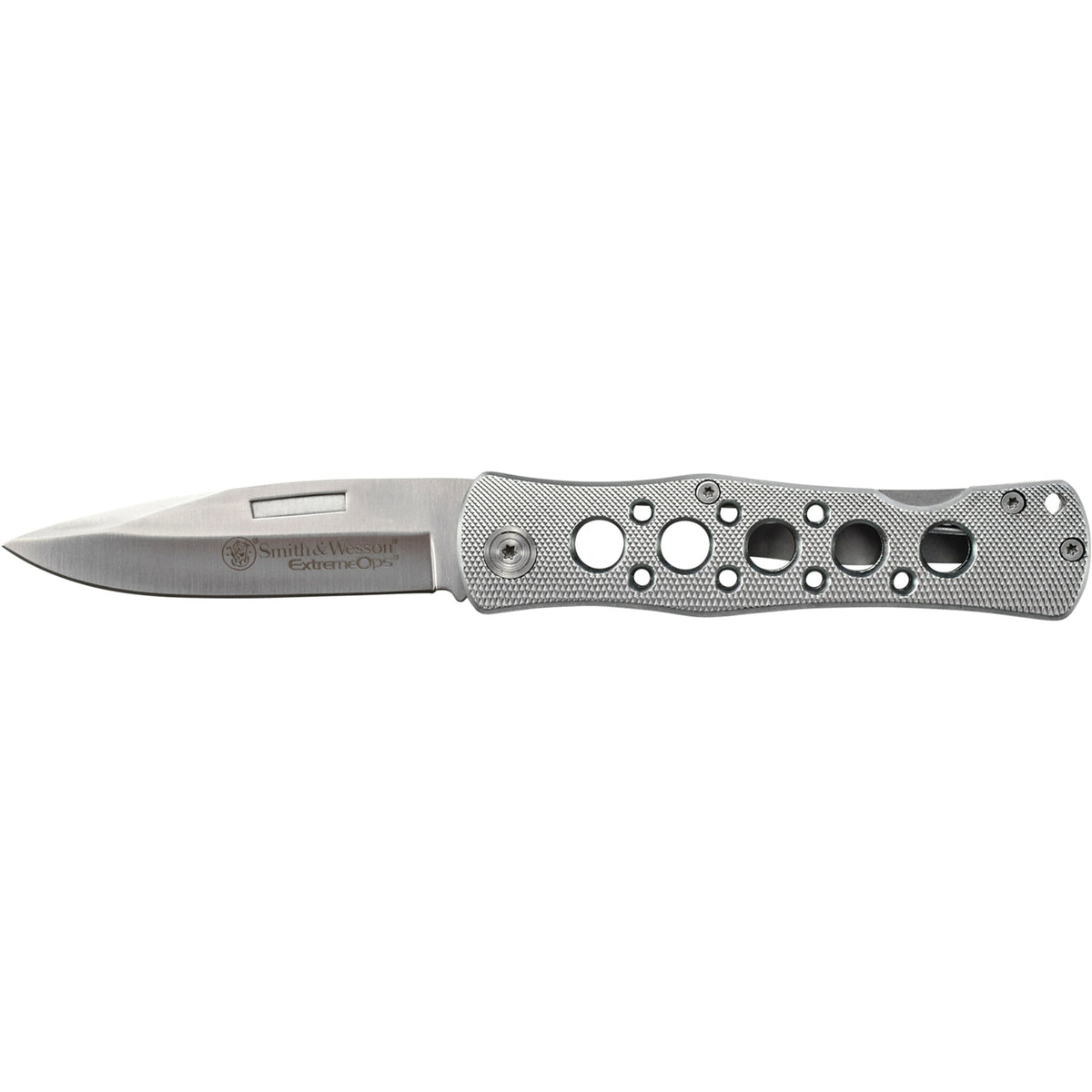 Ck6Aeu - Smith &Amp; Wesson Extreme Ops Lockback Aluminum Folder