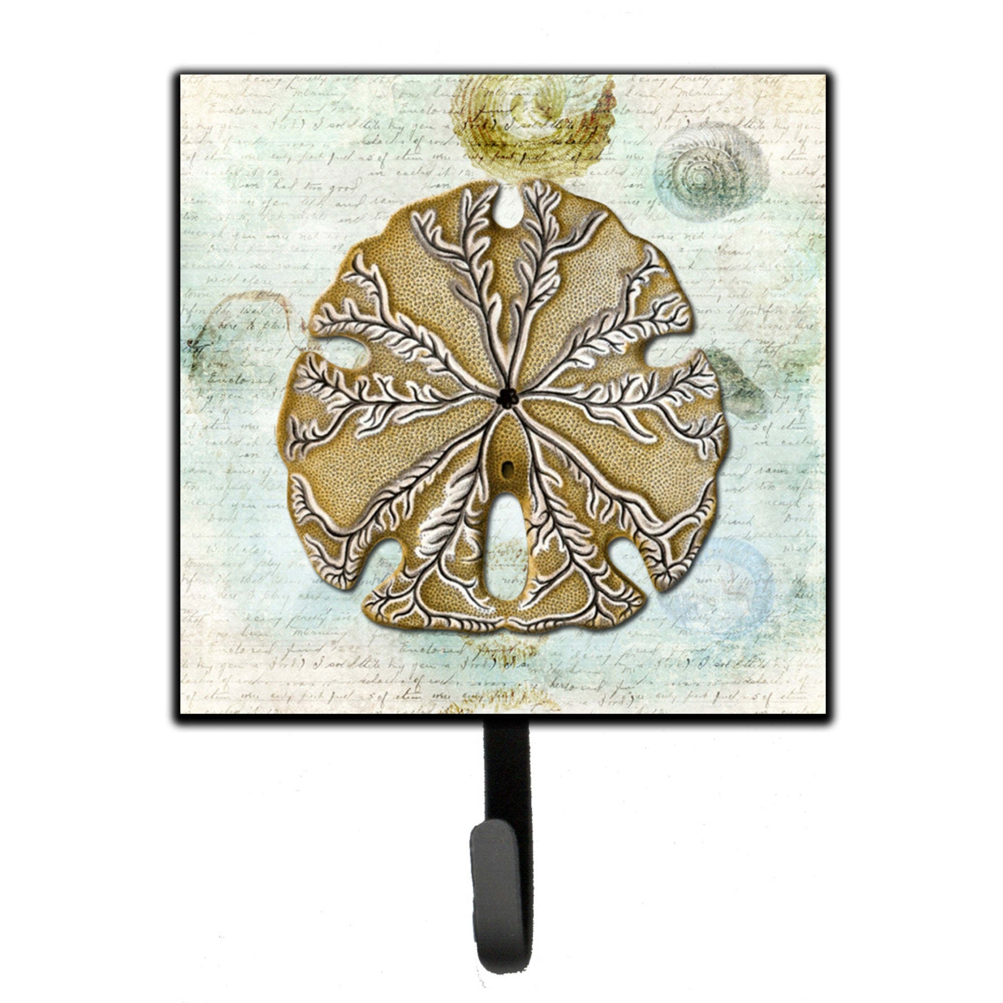 Caroline'S Treasures Sb3026Sh4 Sand Dollar Leash Or Key Holder, Small, Multicolor