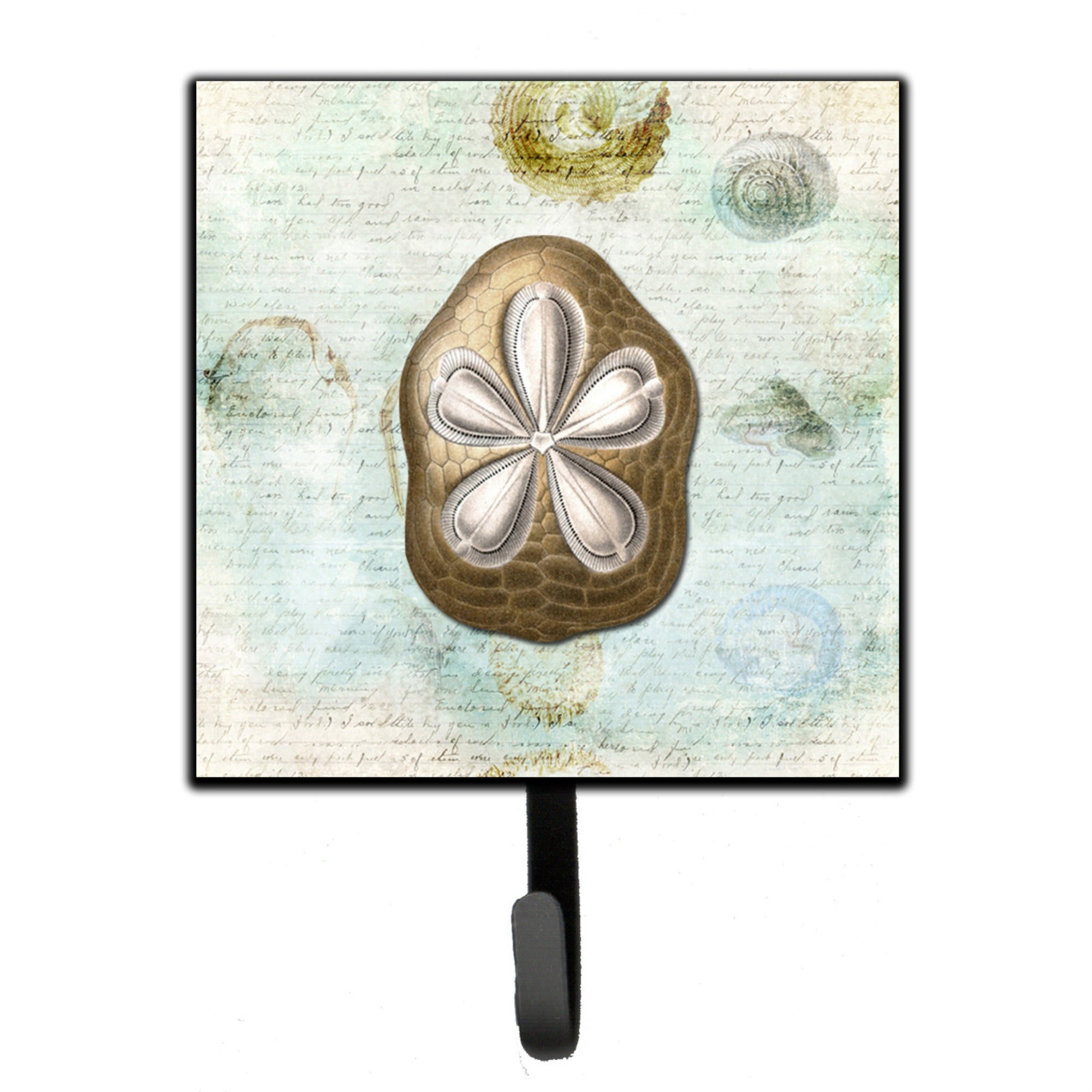 Caroline'S Treasures Sb3027Sh4 Sand Dollar Leash Or Key Holder, Small, Multicolor